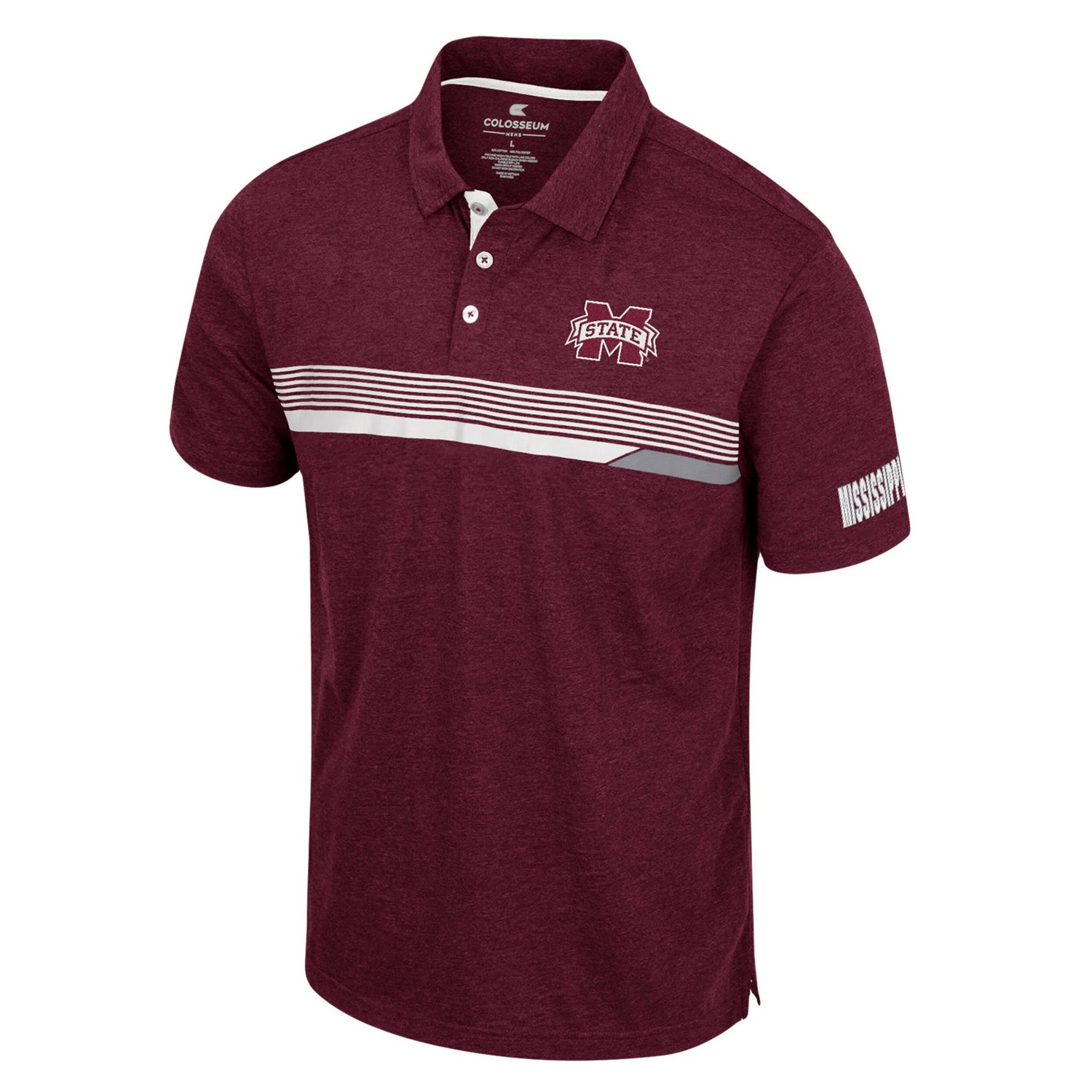 Colosseum Mississippi State Bulldogs No Problemo Polo