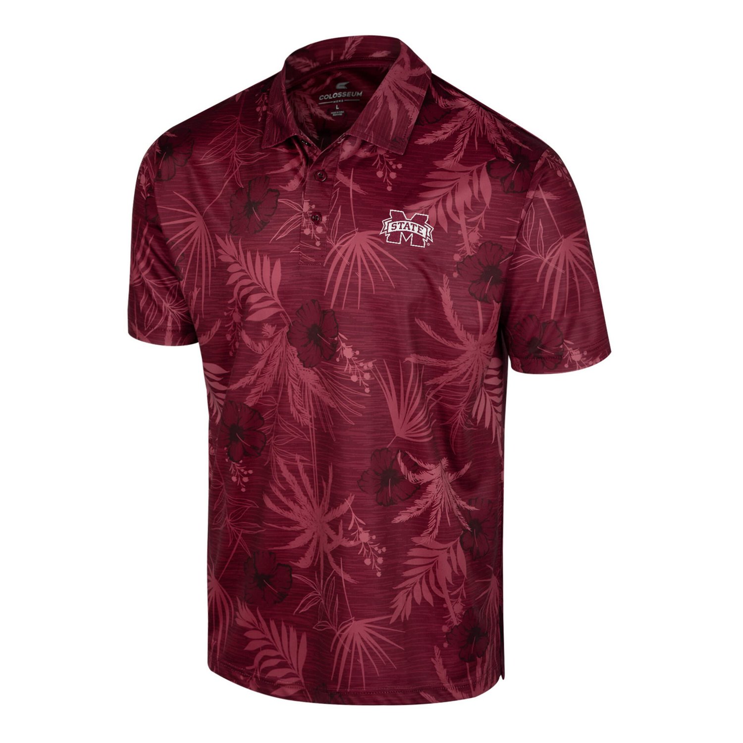 Colosseum Mississippi State Bulldogs Palms Team Polo                                                                             - view number 2