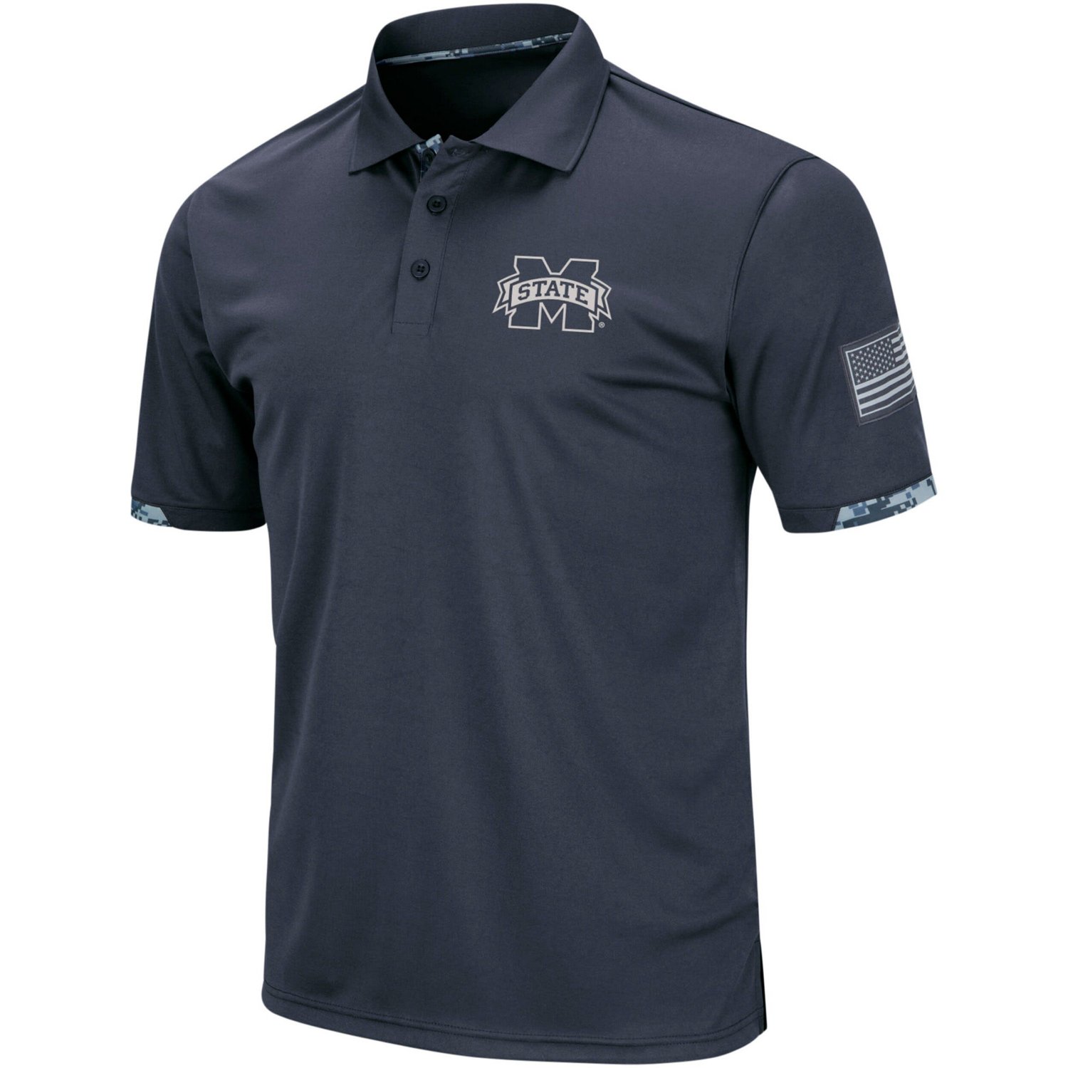 Colosseum Mississippi State Bulldogs Rival OHT Military Appreciation Polo
