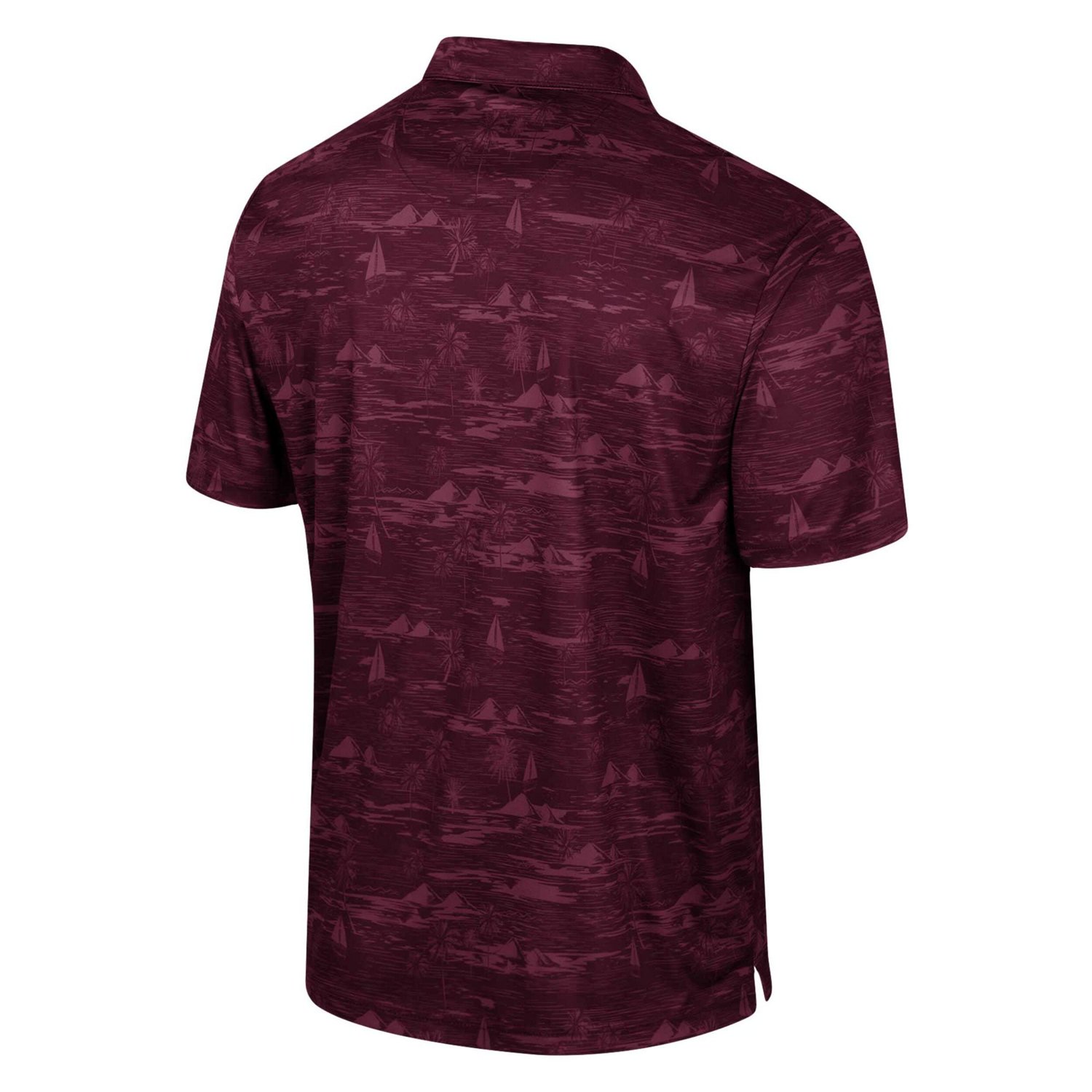 Colosseum Montana Grizzlies Daly Print Polo                                                                                      - view number 3