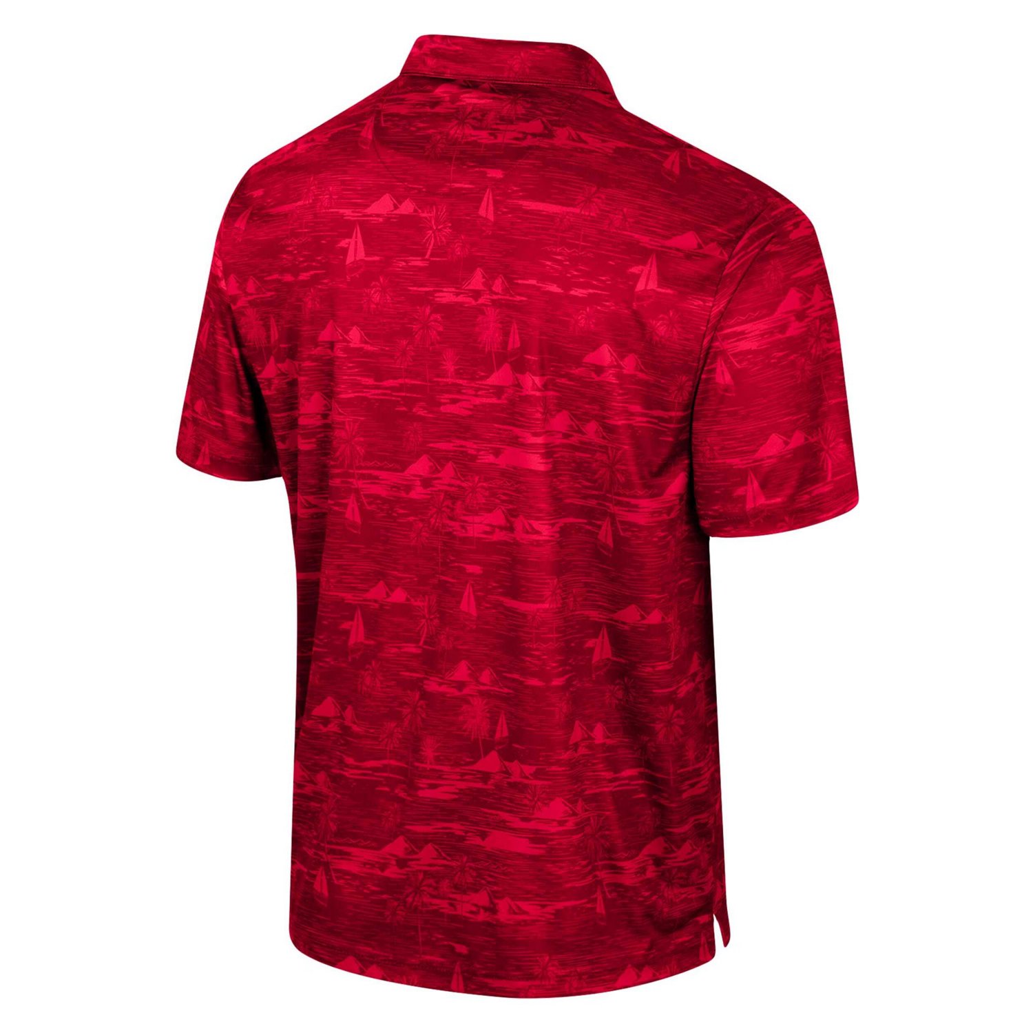 Colosseum Nebraska Huskers Daly Print Polo - view number 3