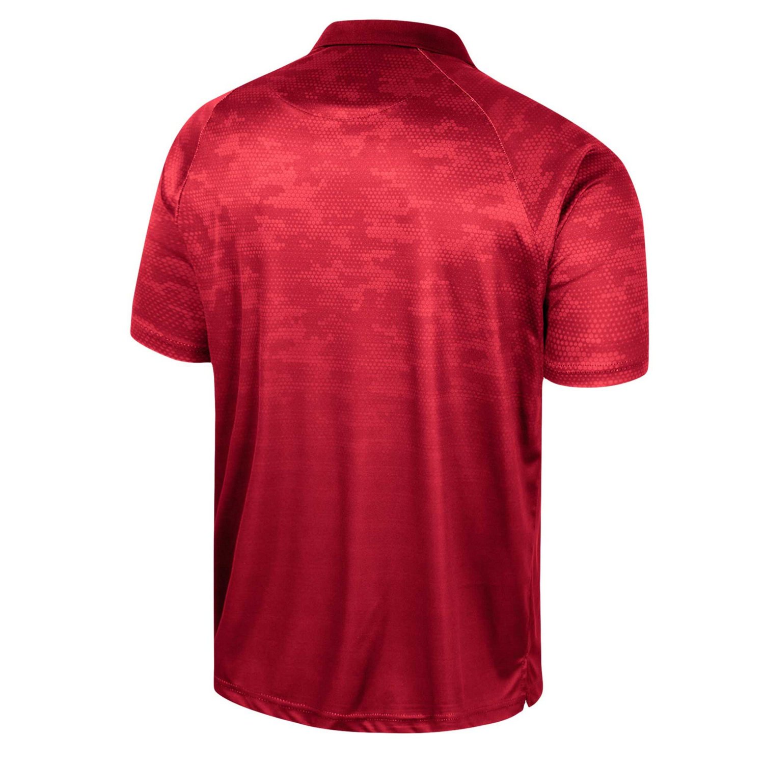 Colosseum Nebraska Huskers Honeycomb Raglan Polo                                                                                 - view number 3