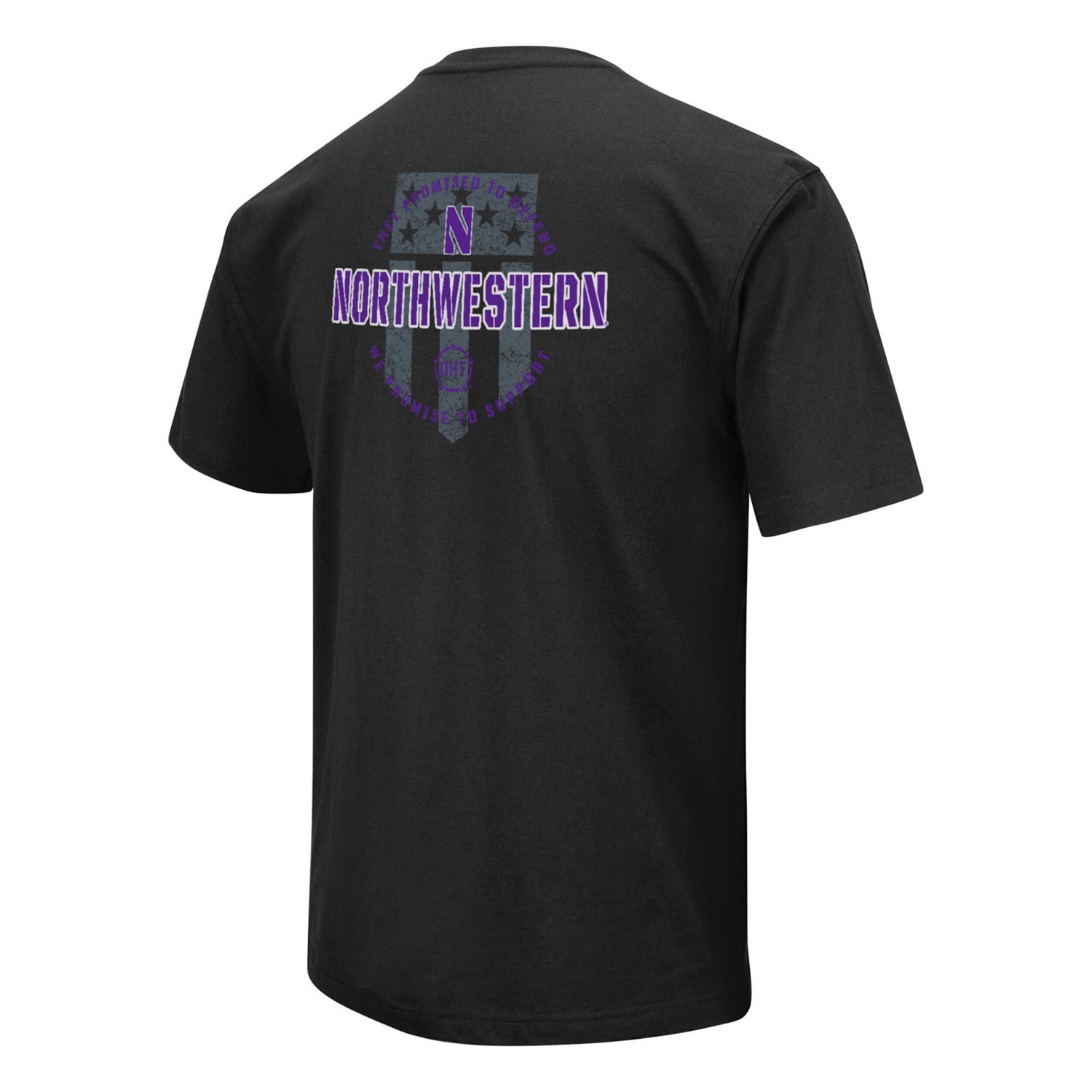 Colosseum Northwestern Wildcats OHT Military Appreciation T-Shirt - view number 3