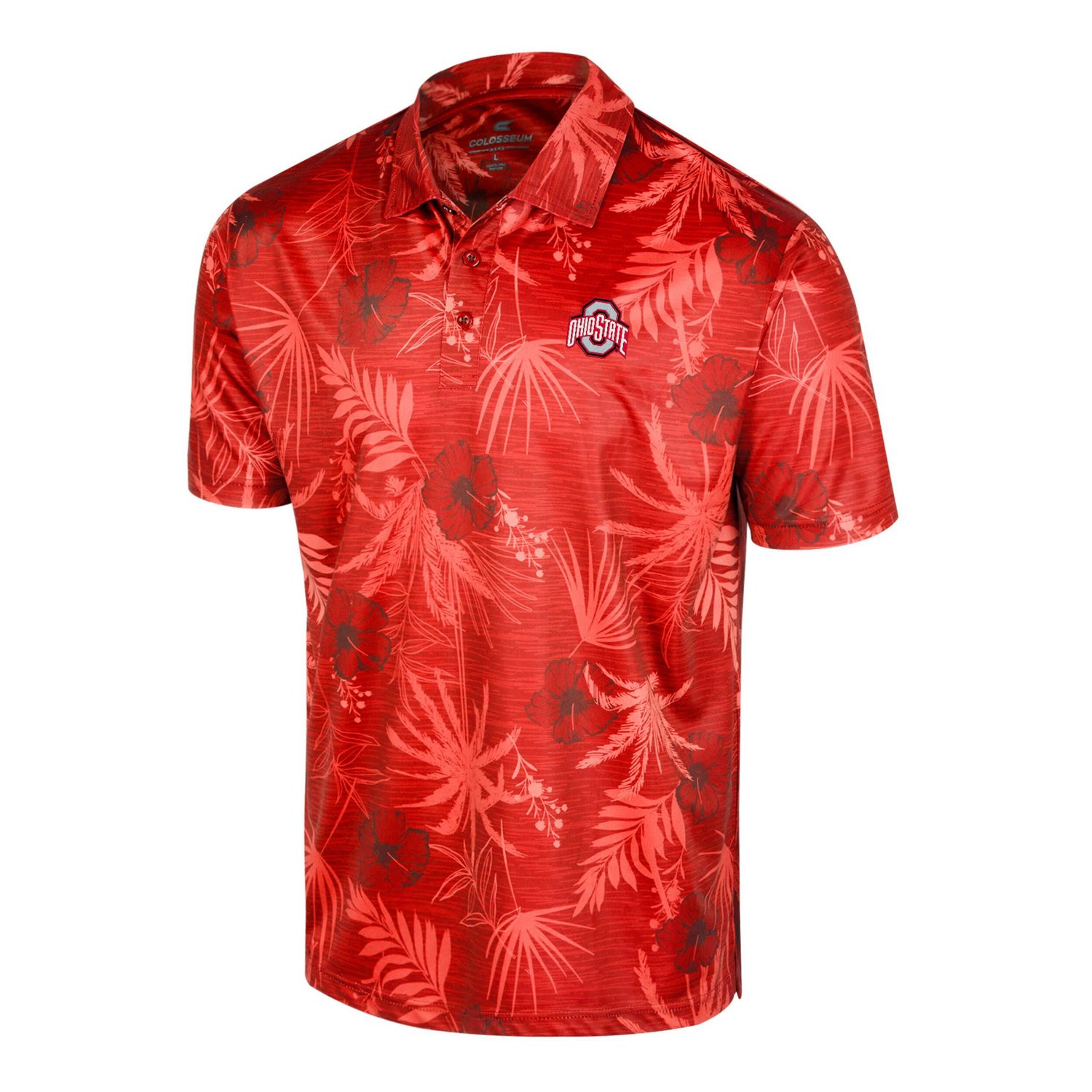 Colosseum Ohio State Buckeyes Palms Team Polo                                                                                    - view number 2