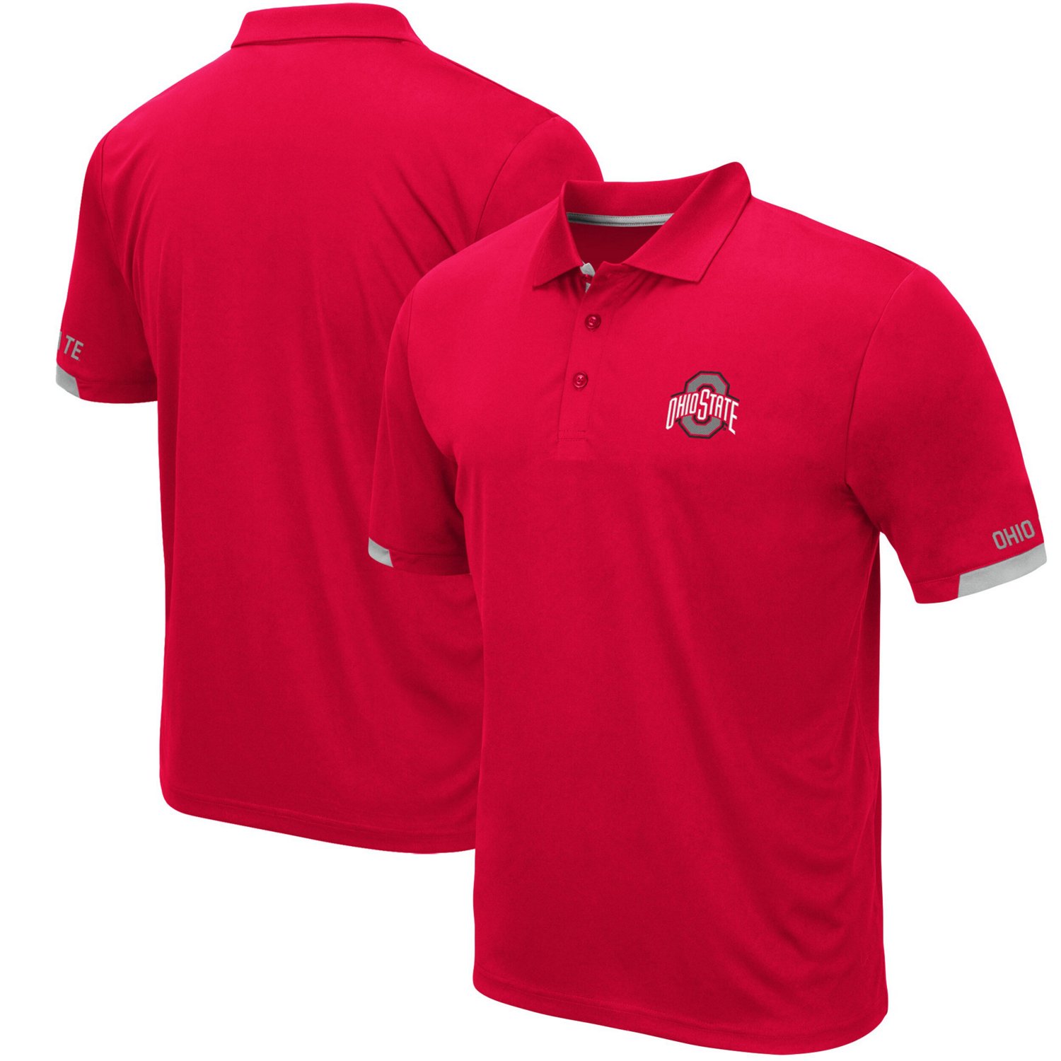 Colosseum Ohio State Buckeyes Santry Lightweight Polo Academy