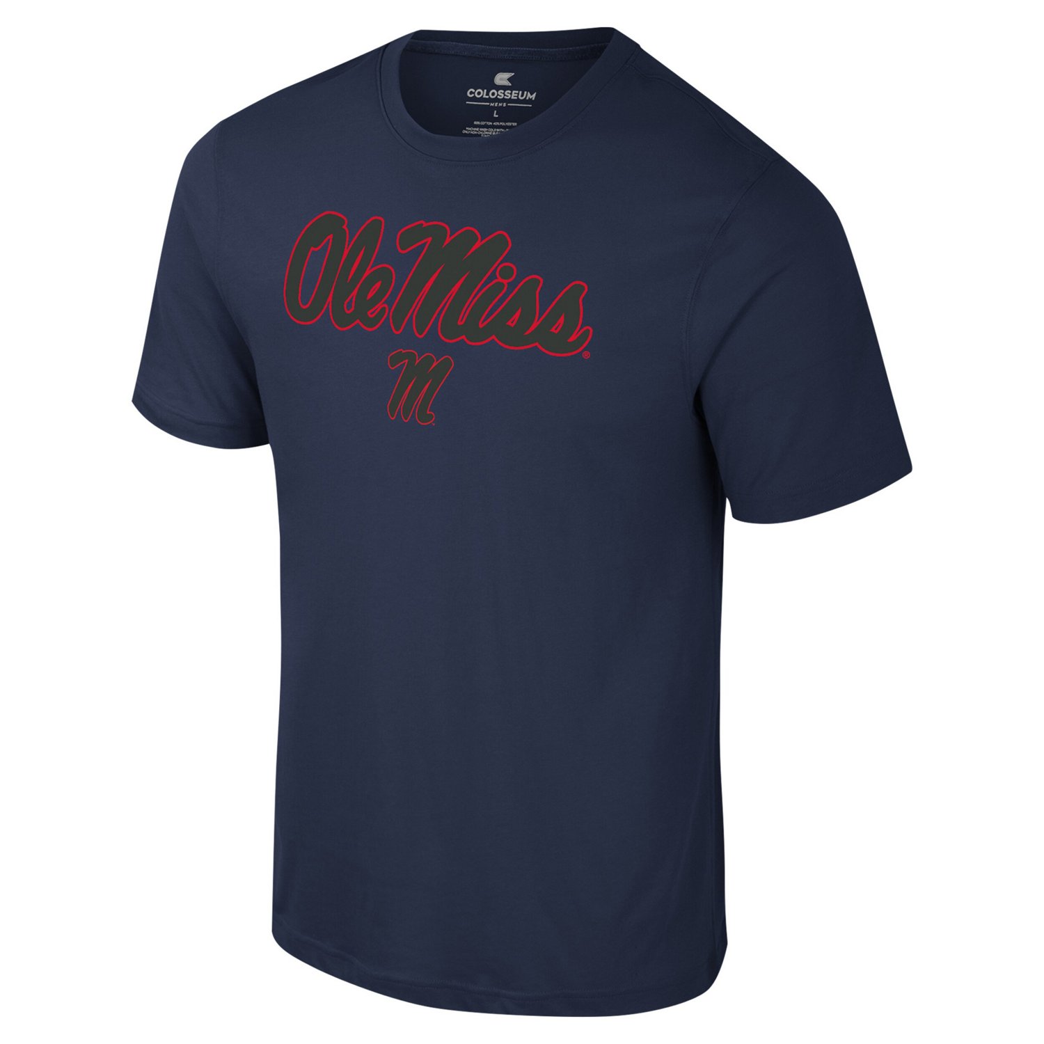 Colosseum Ole Miss Rebels Color Pop Active Blend T-Shirt - view number 2