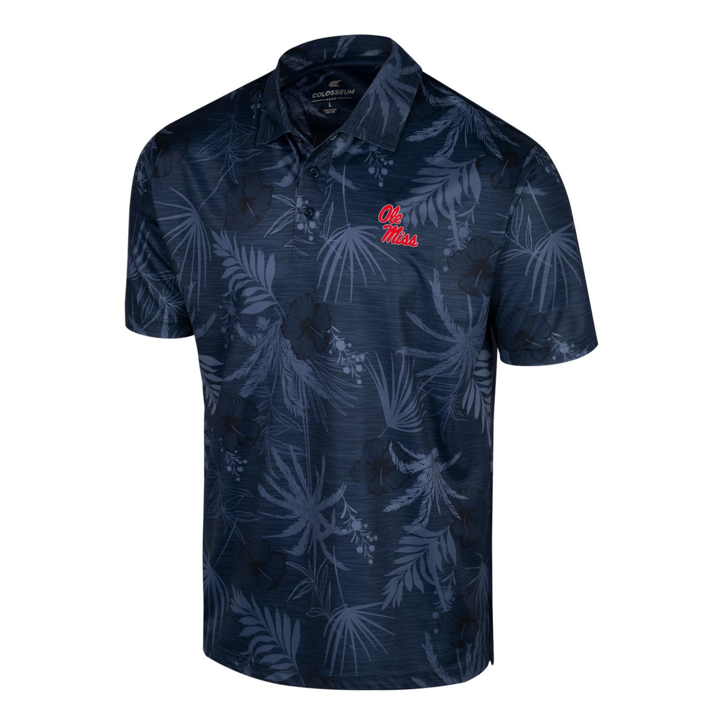 Colosseum Ole Miss Rebels Palms Team Polo                                                                                        - view number 2