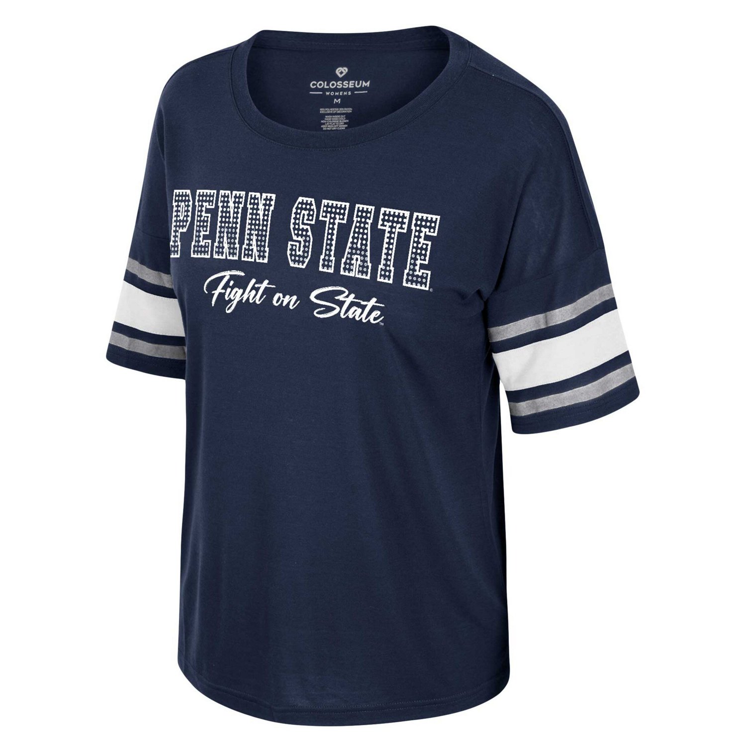 Colosseum Penn State Nittany Lions I'm Gliding Here Rhinestone T-Shirt - view number 2