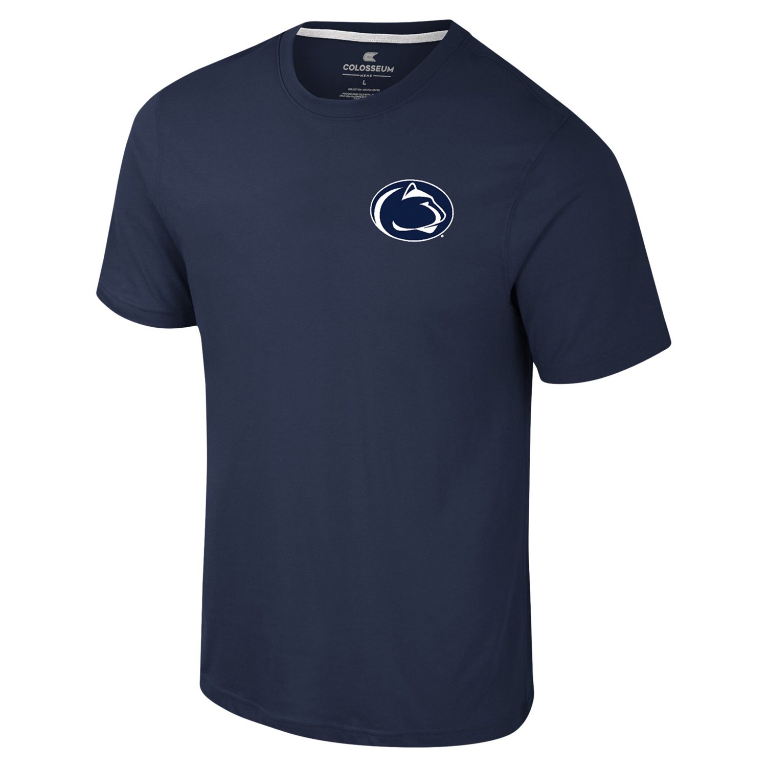 Colosseum Penn State Nittany Lions Logo Lockup 2-Hit Active Blend T-Shirt - view number 2