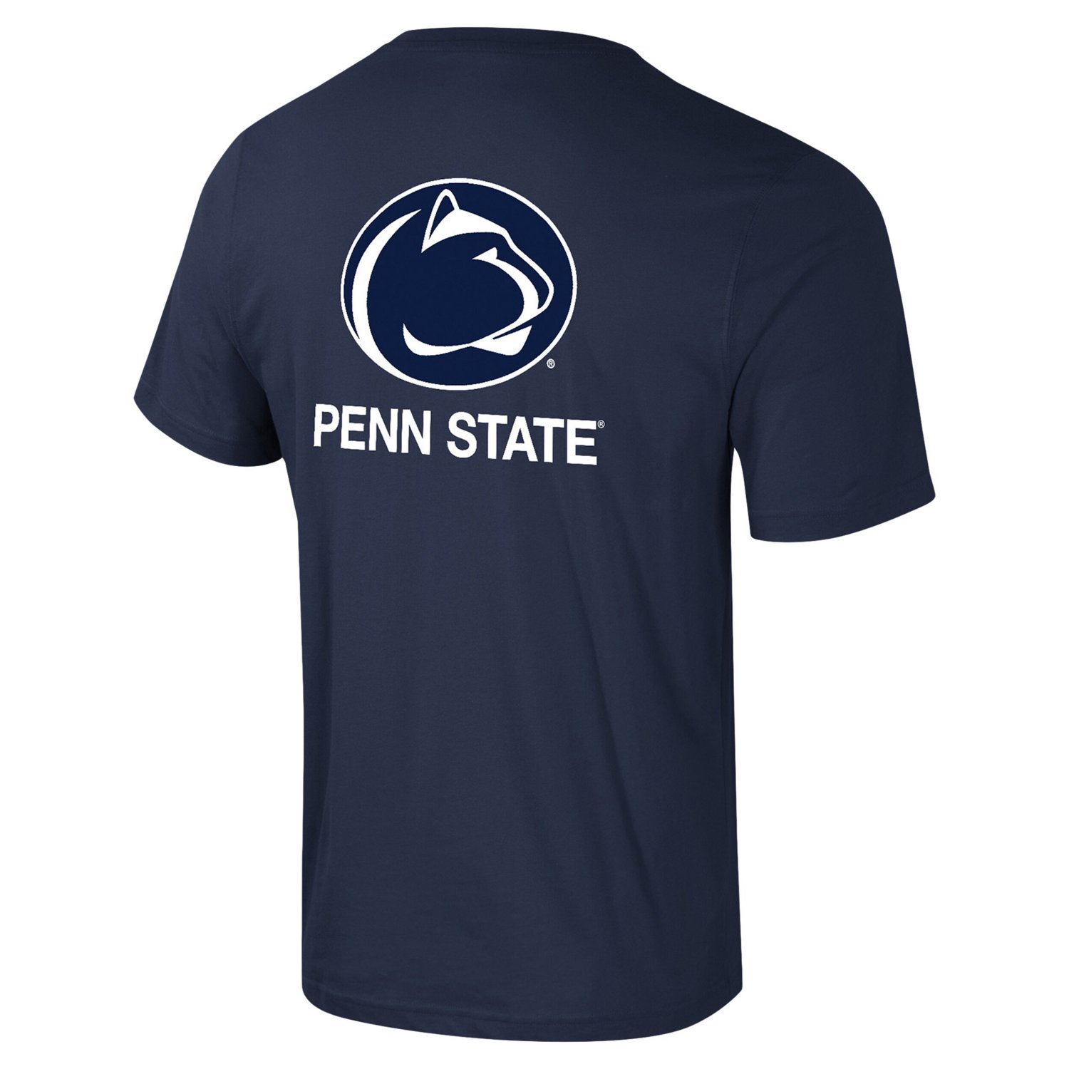 Colosseum Penn State Nittany Lions Logo Lockup 2-Hit Active Blend T-Shirt - view number 3