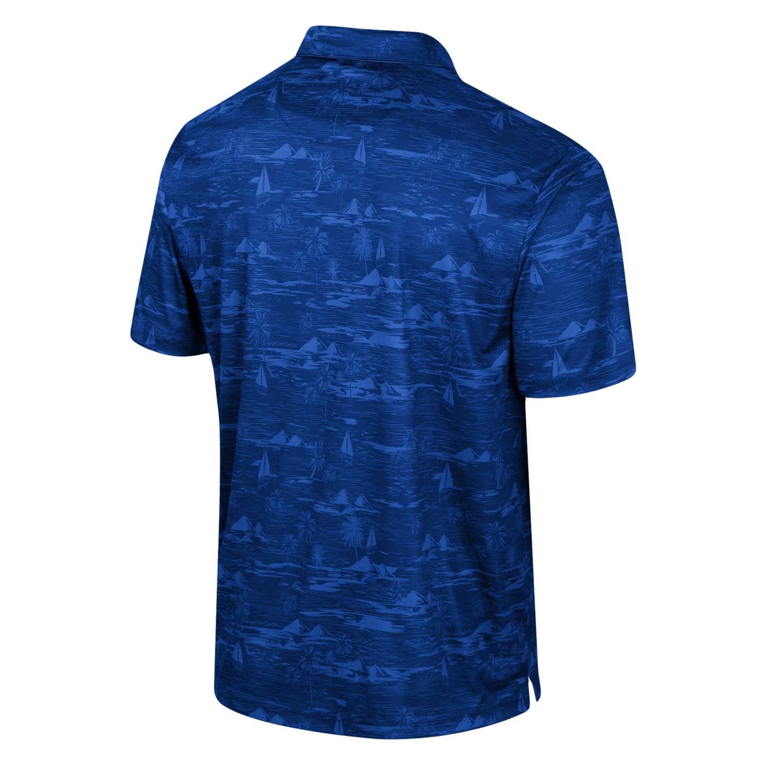 Colosseum Pitt Panthers Daly Print Polo                                                                                          - view number 3