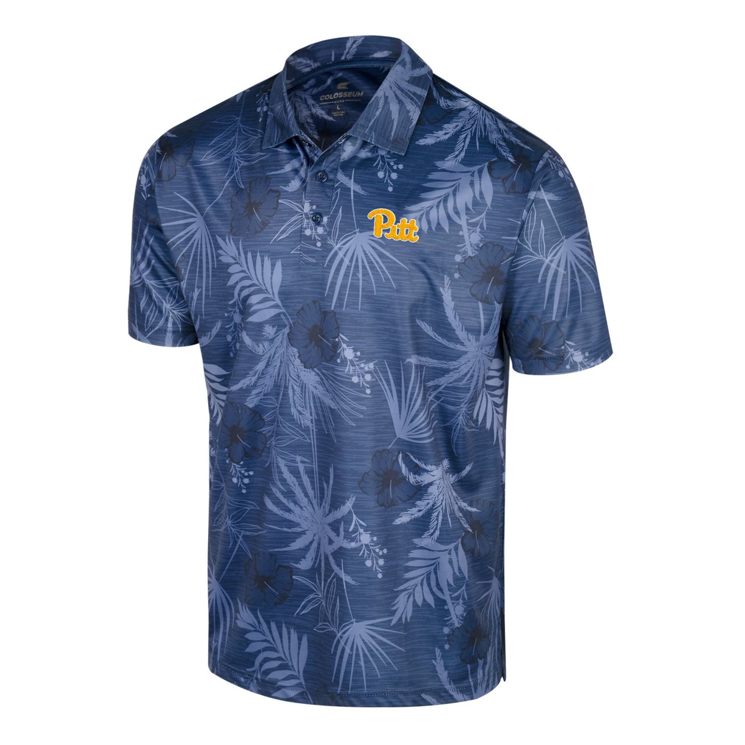 Colosseum Pitt Panthers Palms Team Polo                                                                                          - view number 2