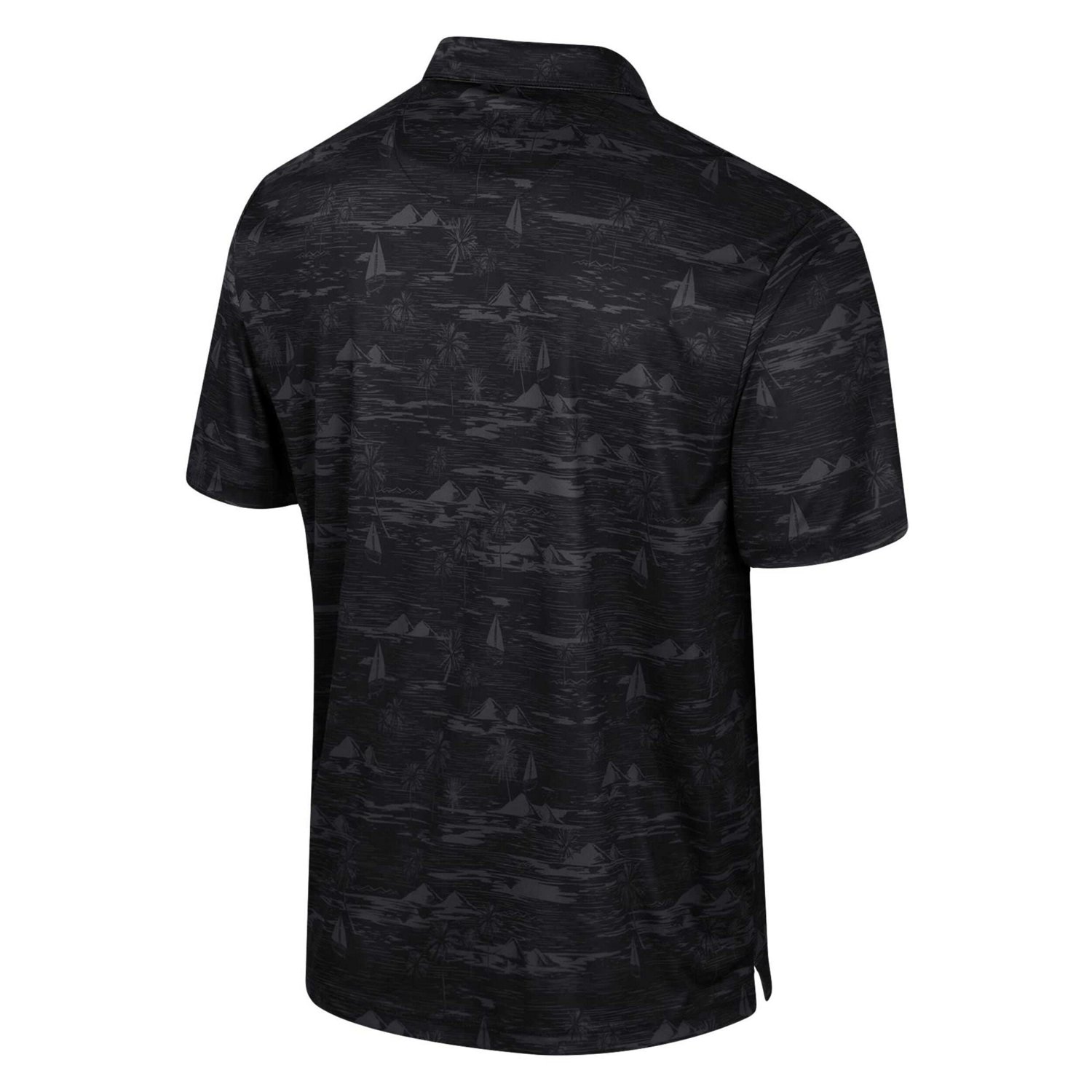 Colosseum Purdue Boilermakers Daly Print Polo - view number 3