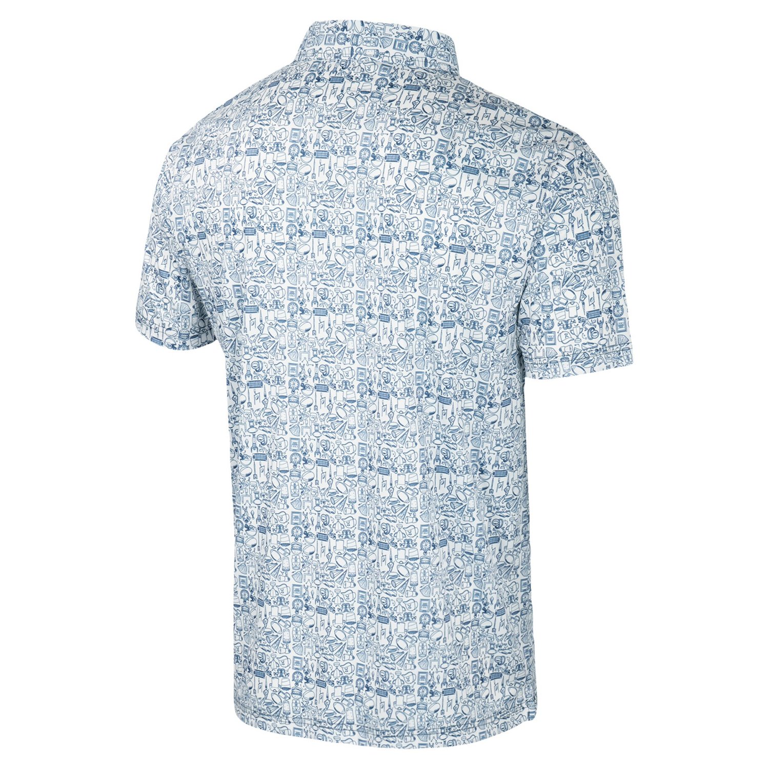Colosseum Syracuse Orange It's Time Allover Print Polo - view number 3