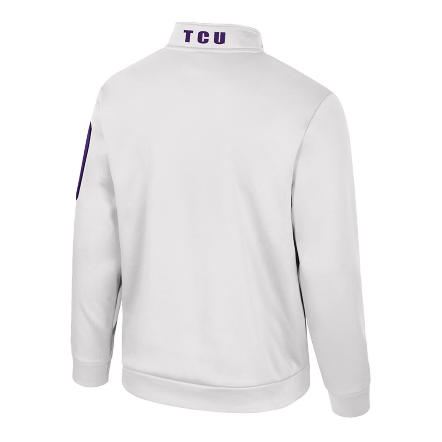 Colosseum TCU Horned Frogs Mainframe Quarter-Zip Fleece Jacket                                                                   - view number 3