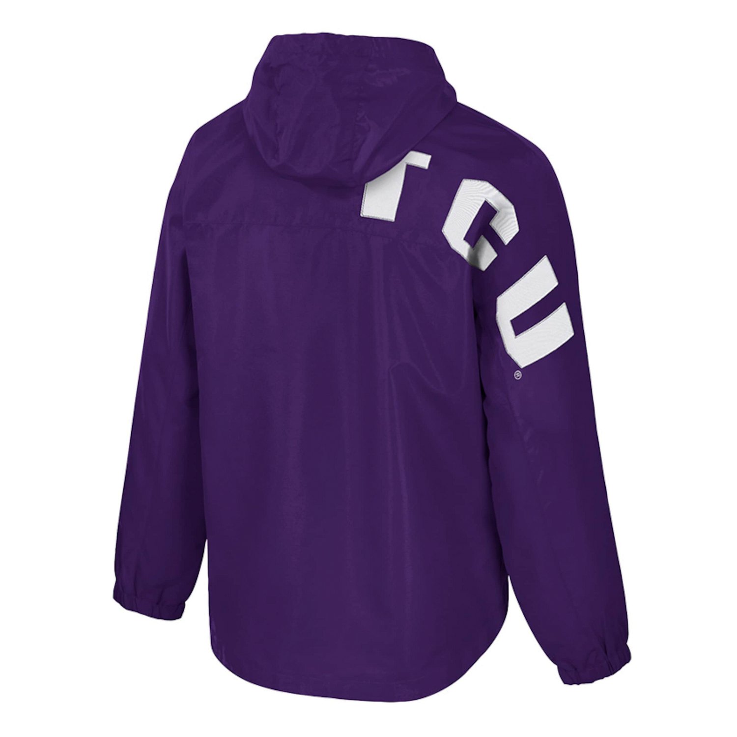 Colosseum TCU Horned Frogs Reloaded Anorak Half-Zip Jacket - view number 3