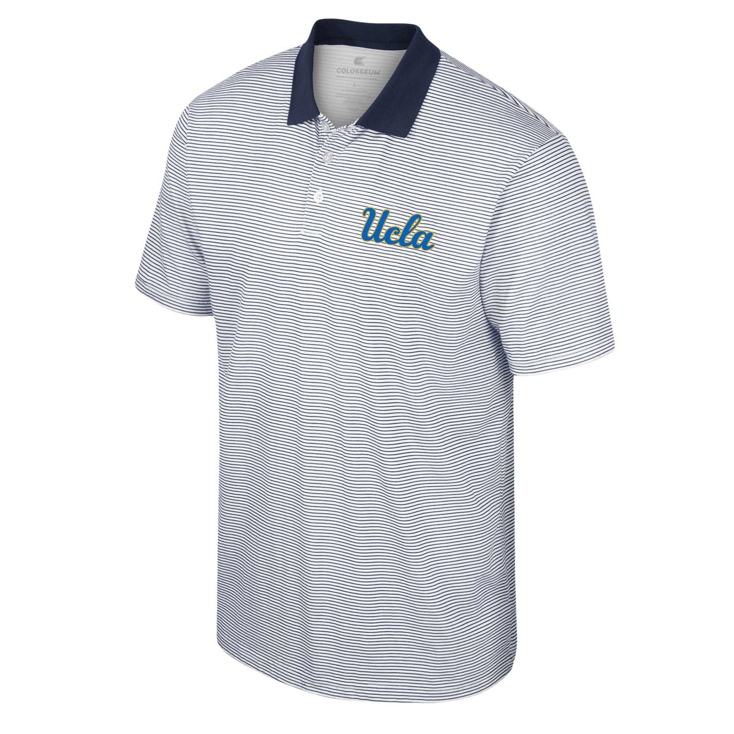 Colosseum UCLA Bruins Print Stripe Polo                                                                                          - view number 2
