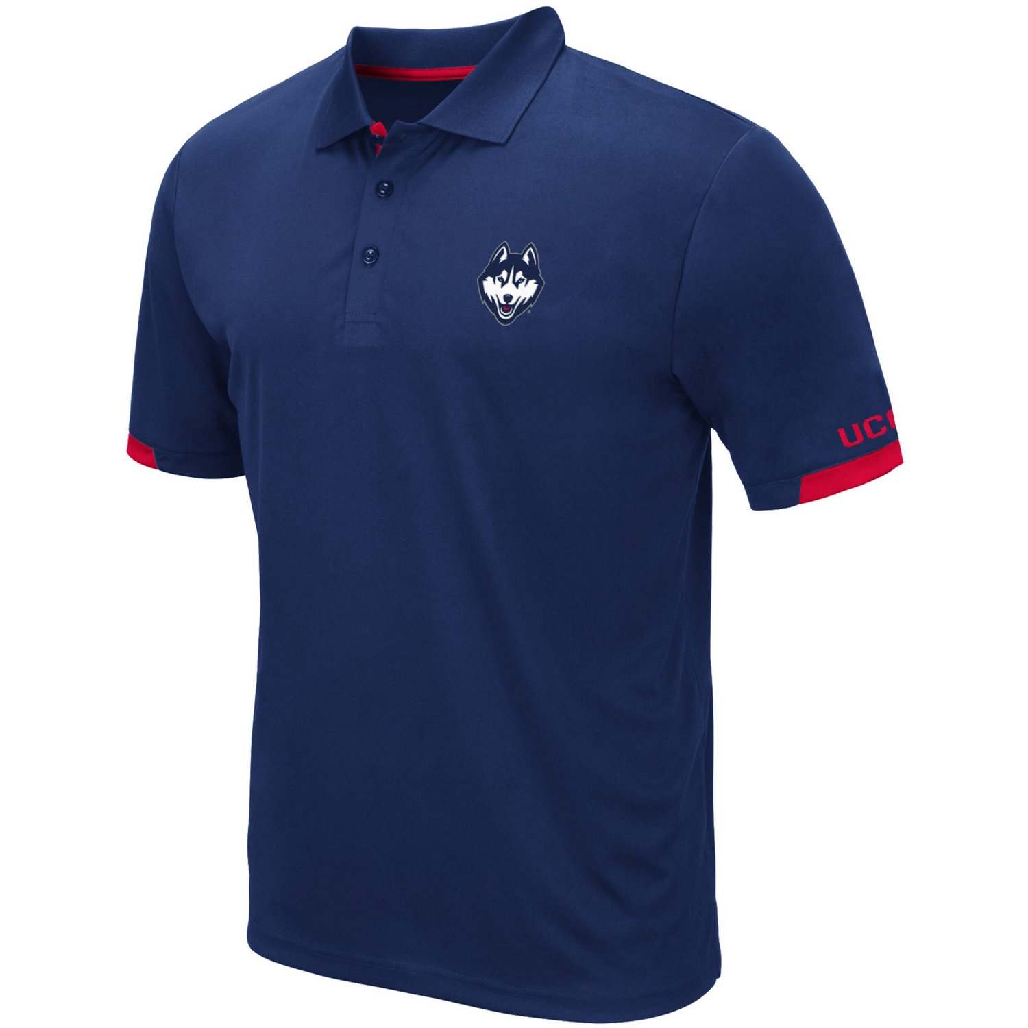 Colosseum UConn Huskies Santry Lightweight Polo - view number 2