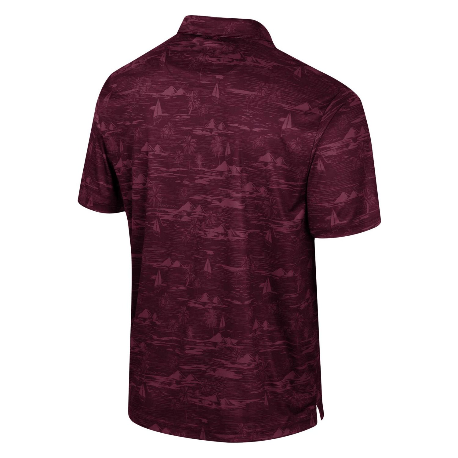 Colosseum Virginia Tech Hokies Daly Print Polo - view number 3