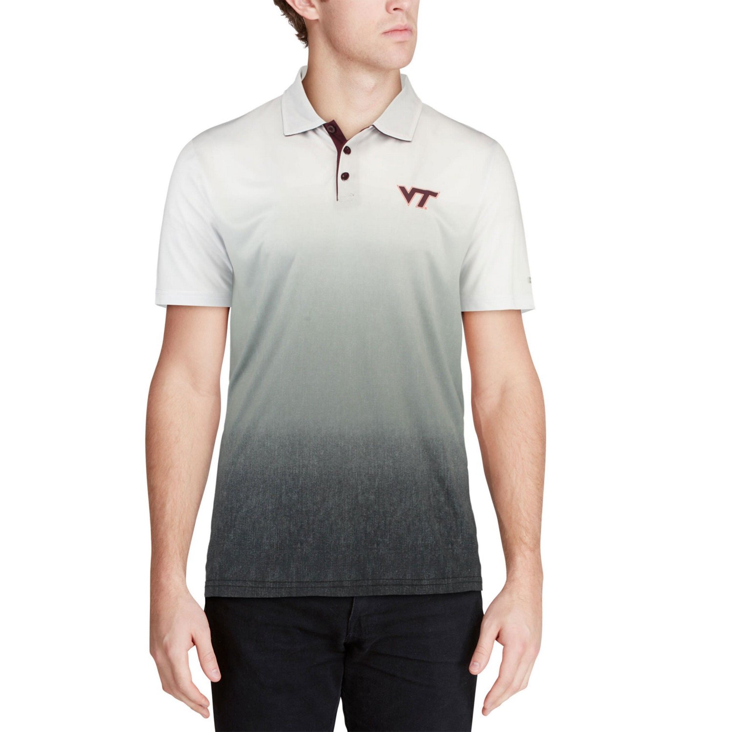 Colosseum Virginia Tech Hokies Magic Team Logo Polo                                                                              - view number 4