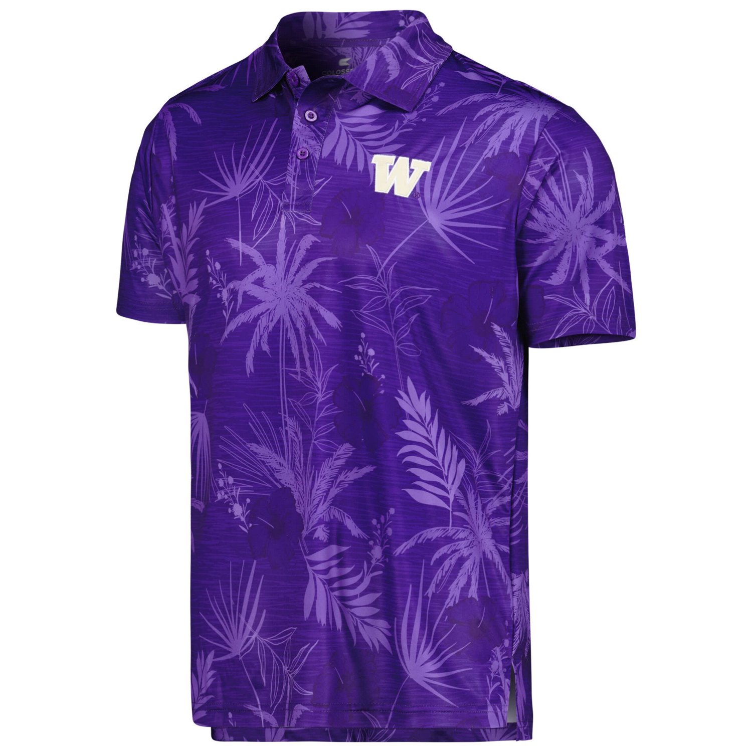 Colosseum Washington Huskies Palms Team Polo                                                                                     - view number 2