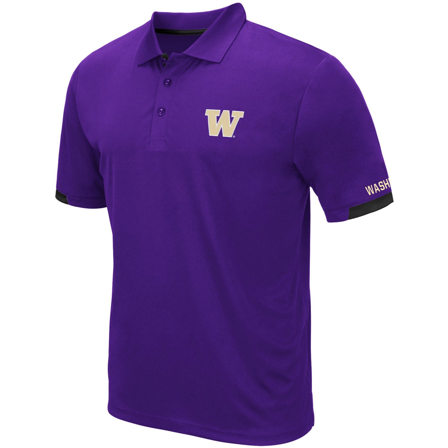 Colosseum Washington Huskies Santry Lightweight Polo - view number 2