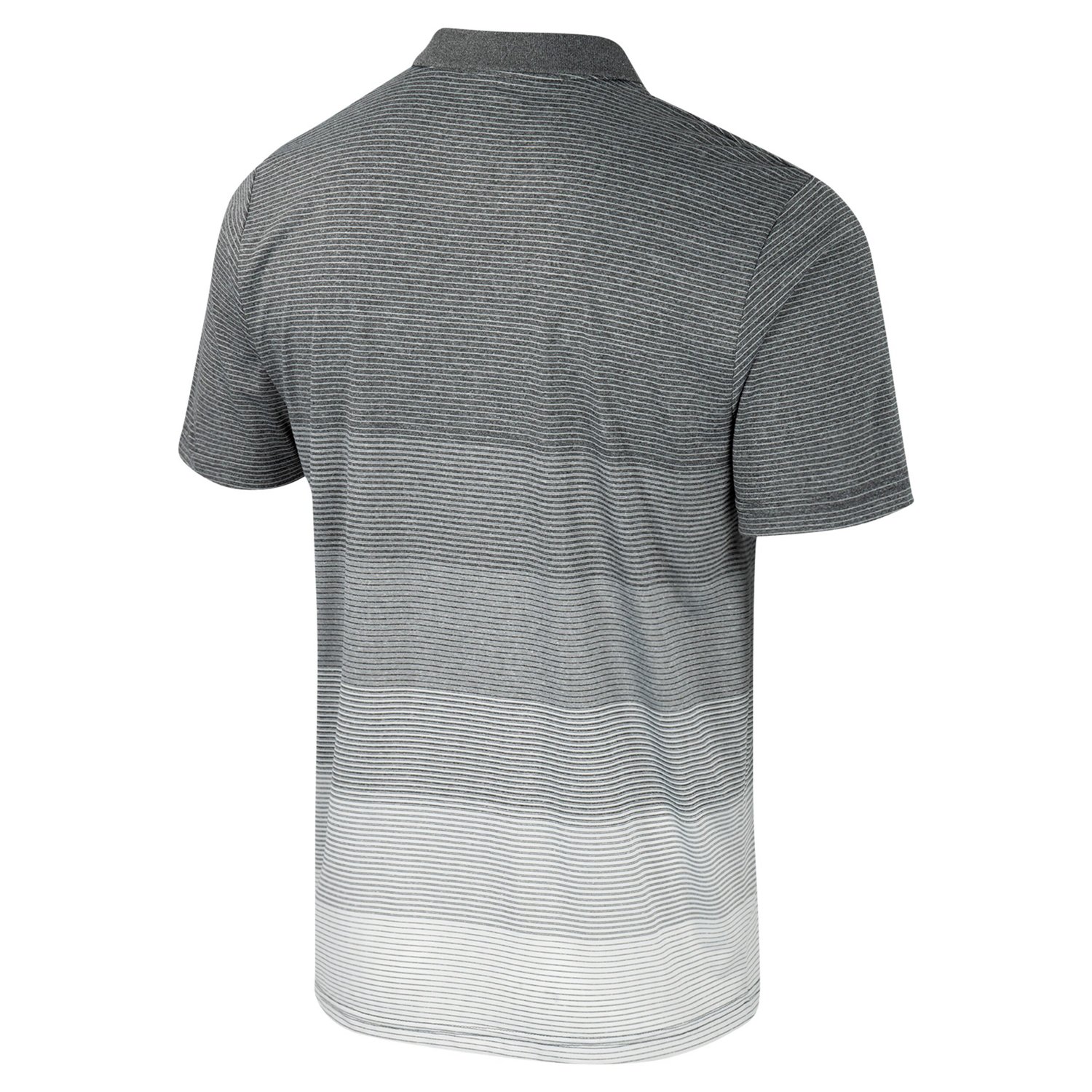 Colosseum Washington Huskies Striped Mesh Polo - view number 3