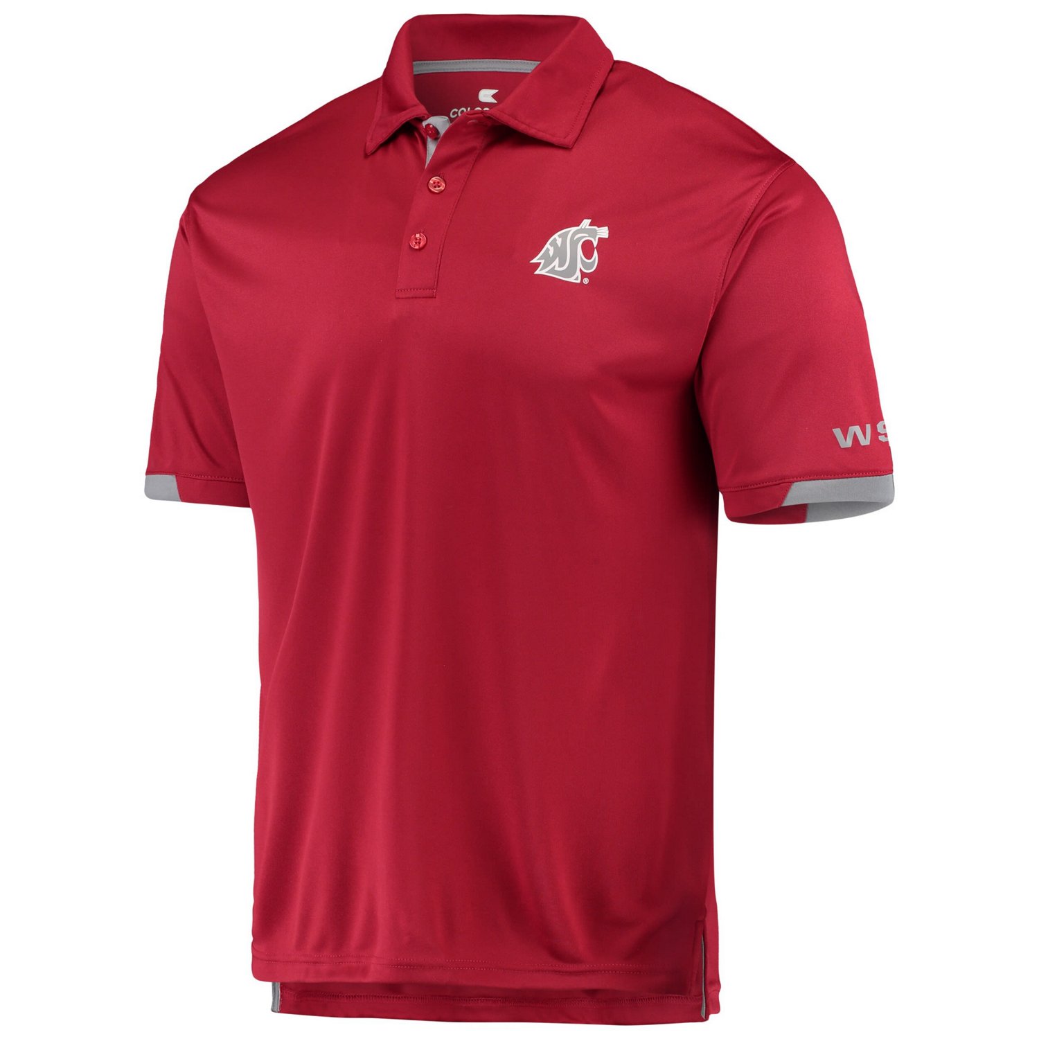 Colosseum Washington State Cougars Santry Lightweight Polo                                                                       - view number 2