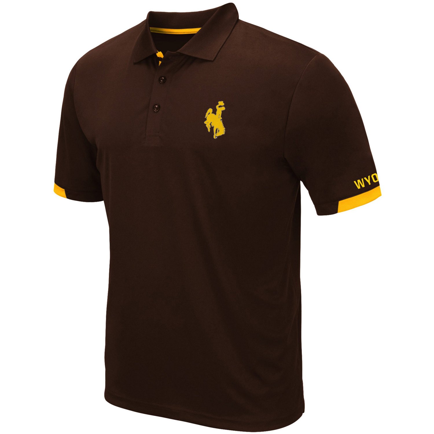 Colosseum Wyoming Cowboys Santry Lightweight Polo - view number 2