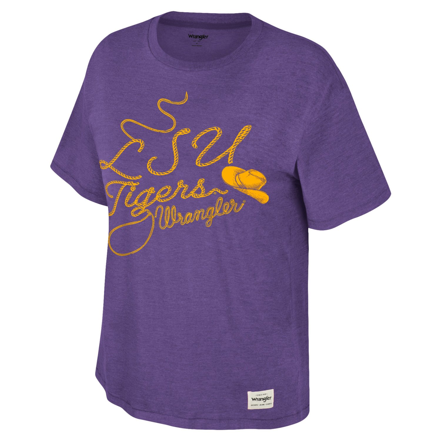 Colosseum x Wrangler LSU Tigers Lasso Oversized T-Shirt                                                                          - view number 2