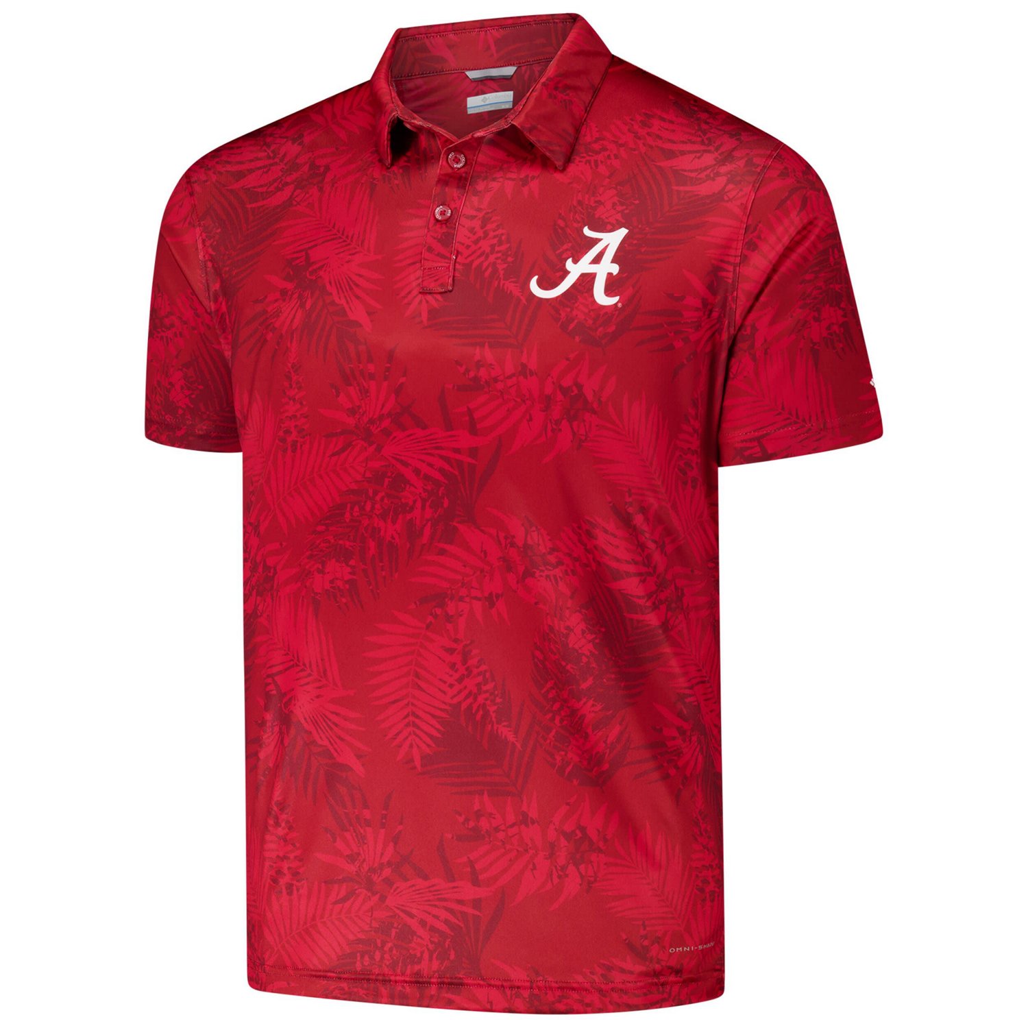 Columbia Alabama Tide PFG Super Terminal Tackle Omni-Shade Bangalows Polo - view number 2