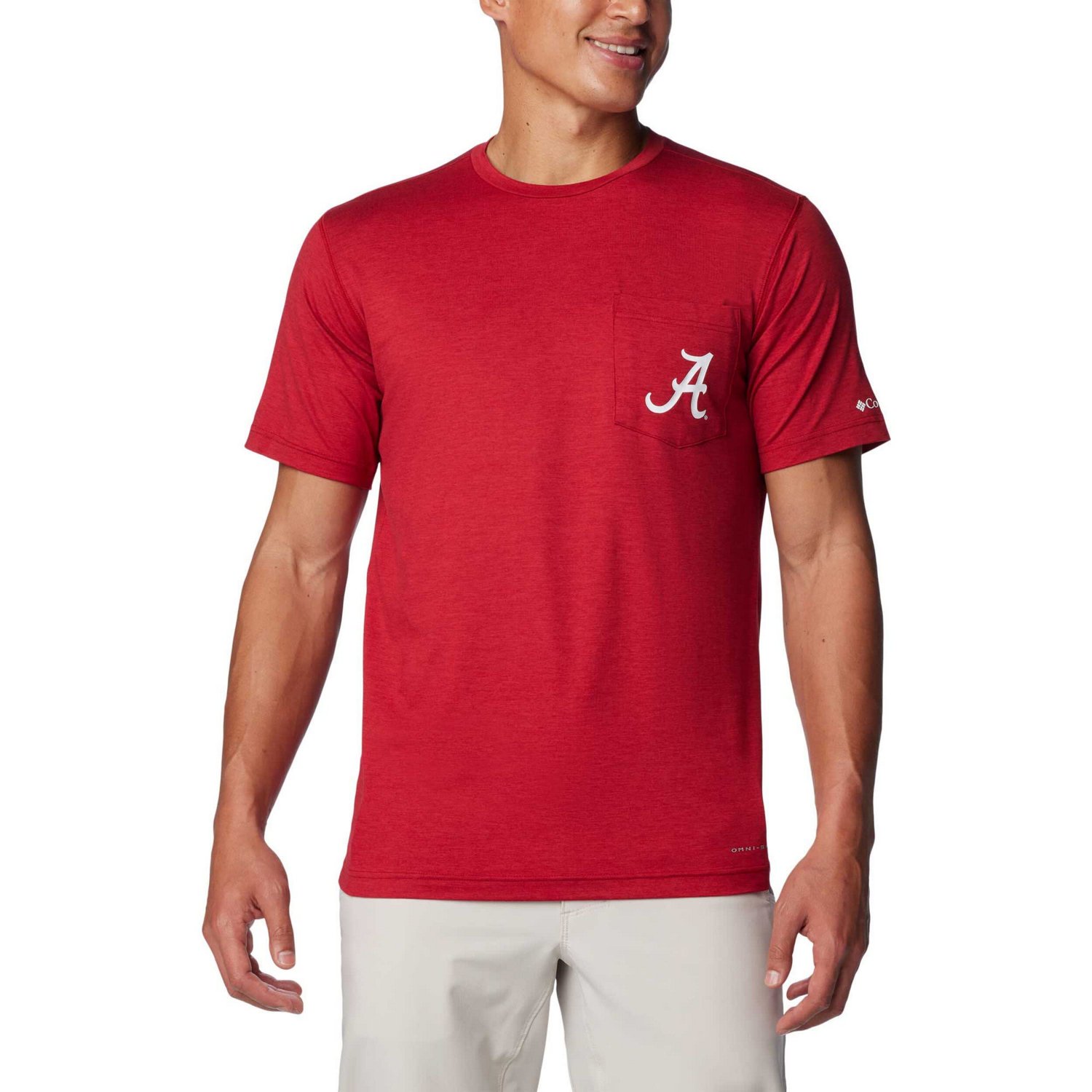 Columbia Alabama Tide Tech Trail Omni-Wick T-Shirt - view number 1