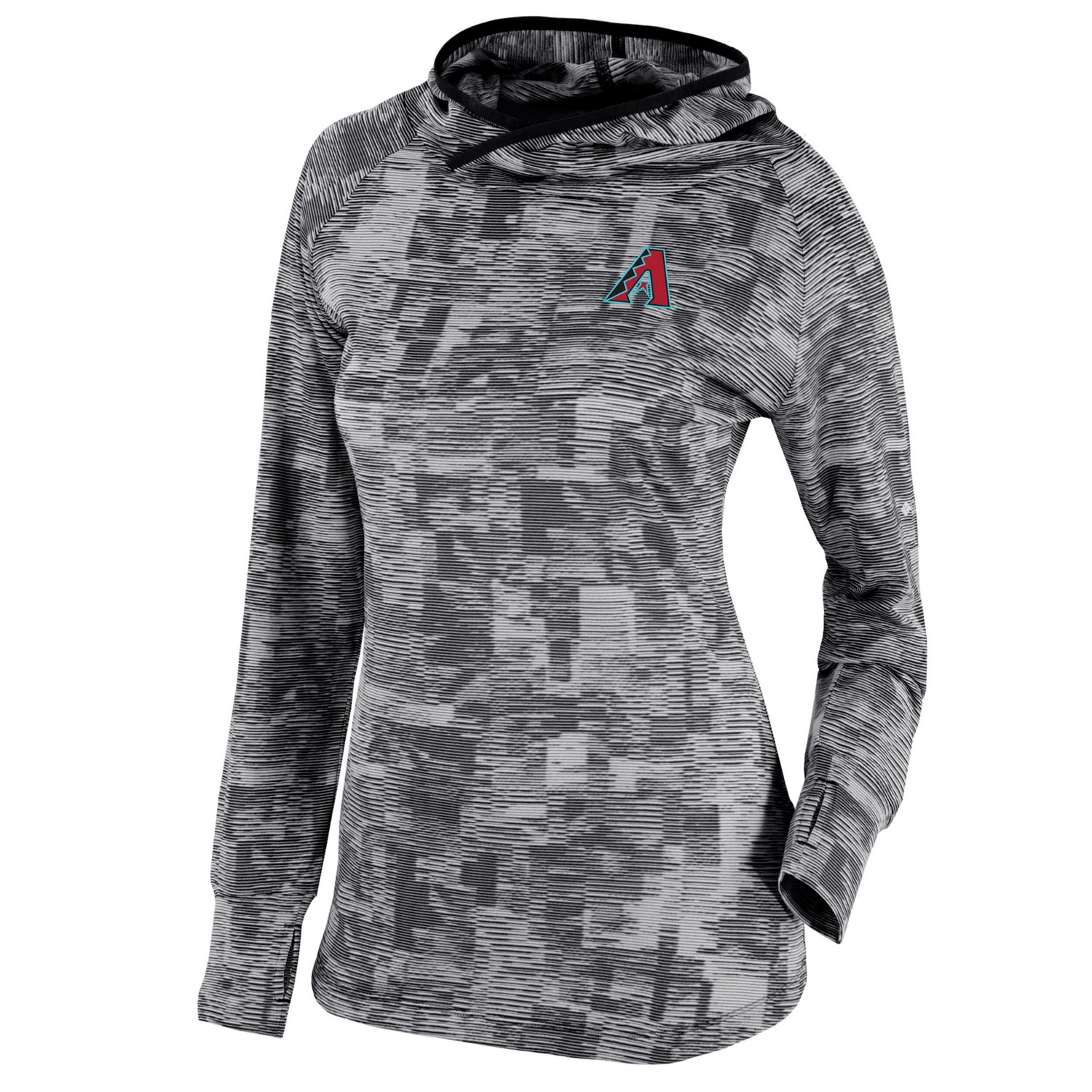 Columbia Arizona Diamondbacks Omni-Wick Sunday Ball Pullover Hoodie - view number 2