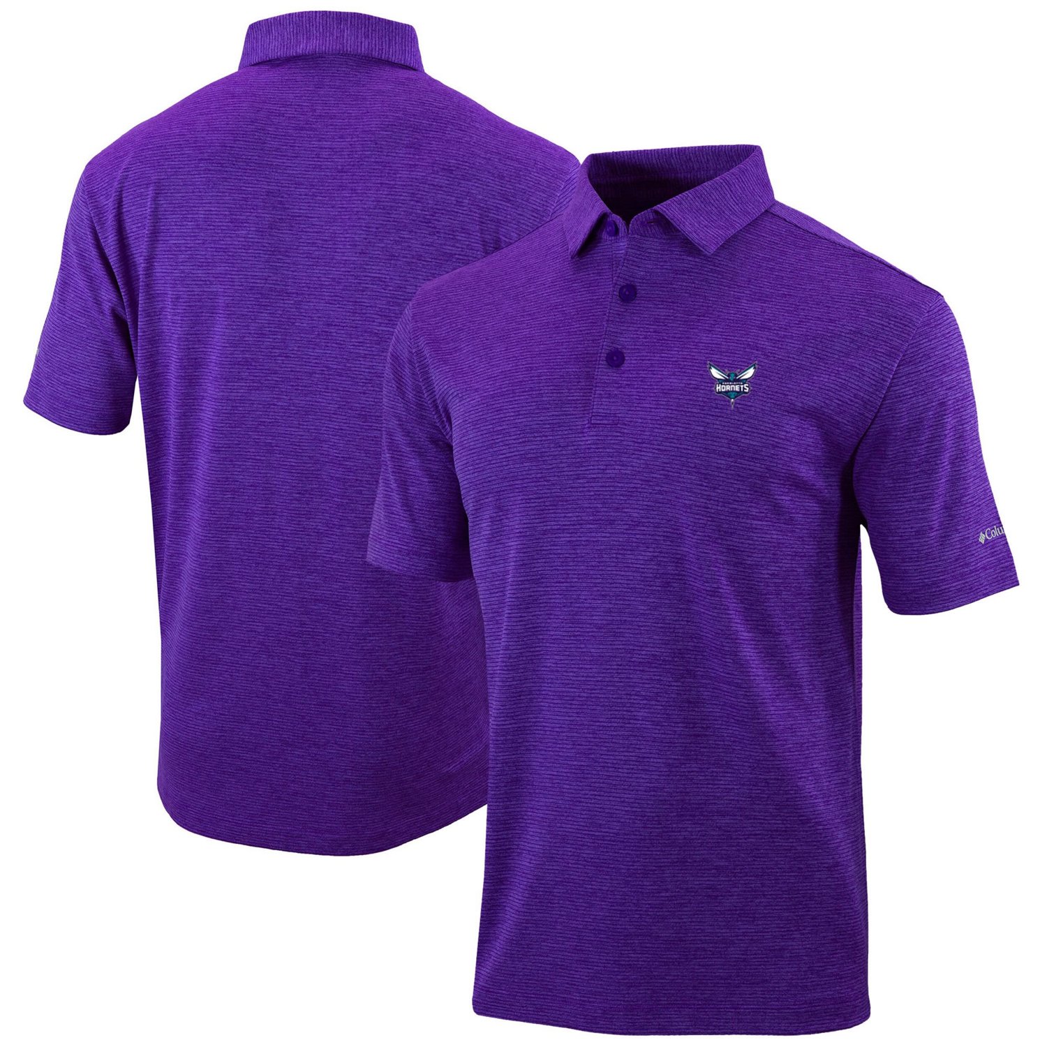 Columbia Charlotte Hornets Omni-Wick Set II Polo