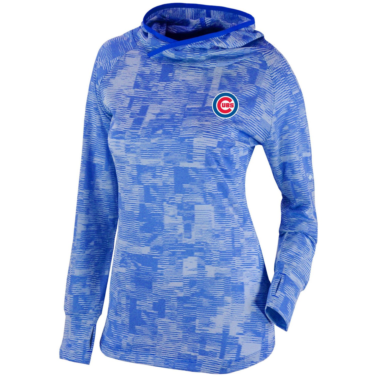 Columbia Chicago Cubs Omni-Wick Sunday Ball Pullover Hoodie