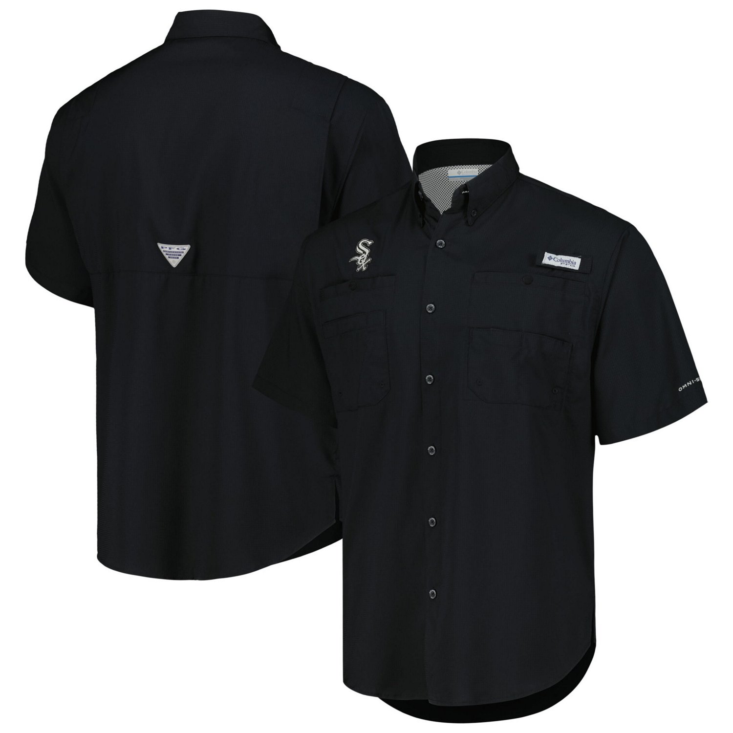 Columbia Chicago White Sox Tamiami Omni-Shade Button-Down Shirt