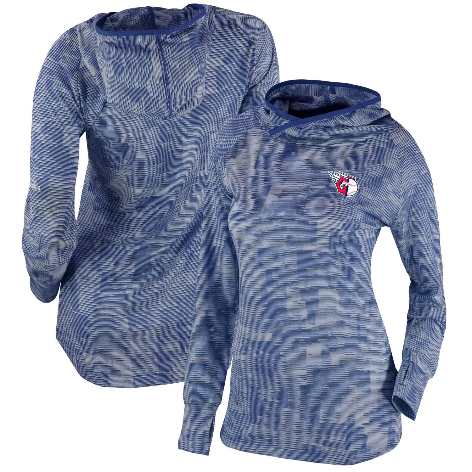 Columbia Cleveland Guardians Omni-Wick Sunday Ball Pullover Hoodie