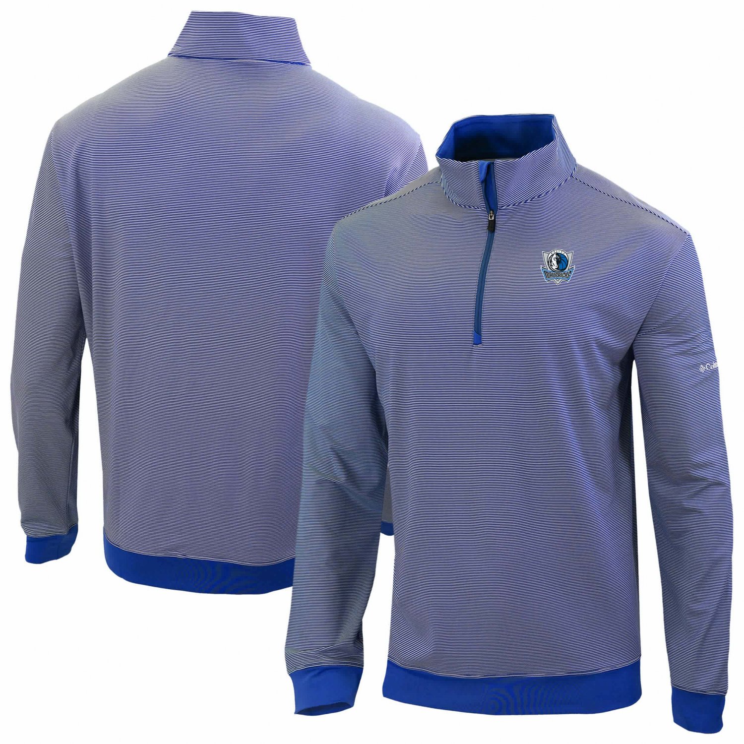 Columbia Dallas Mavericks Omni-Wick Even Lie Quarter-Zip Pullover