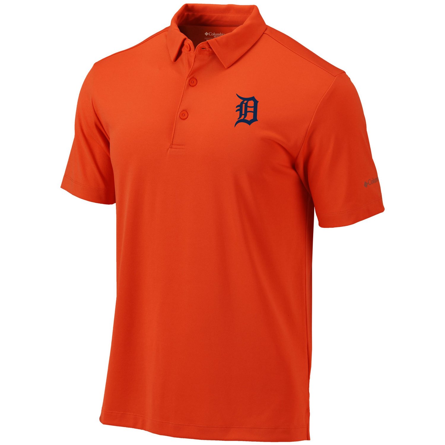 Columbia Detroit Tigers Omni-Wick Drive Polo