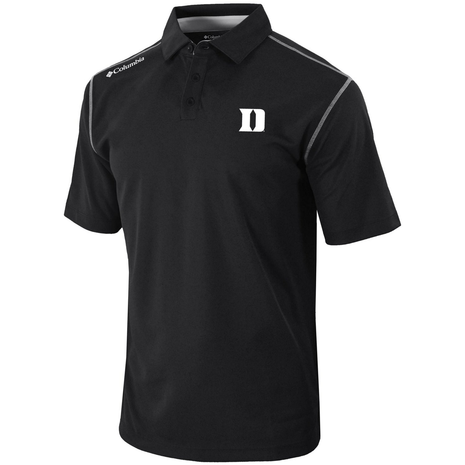 Columbia Duke Blue Devils Omni-Wick Shotgun Polo                                                                                 - view number 2