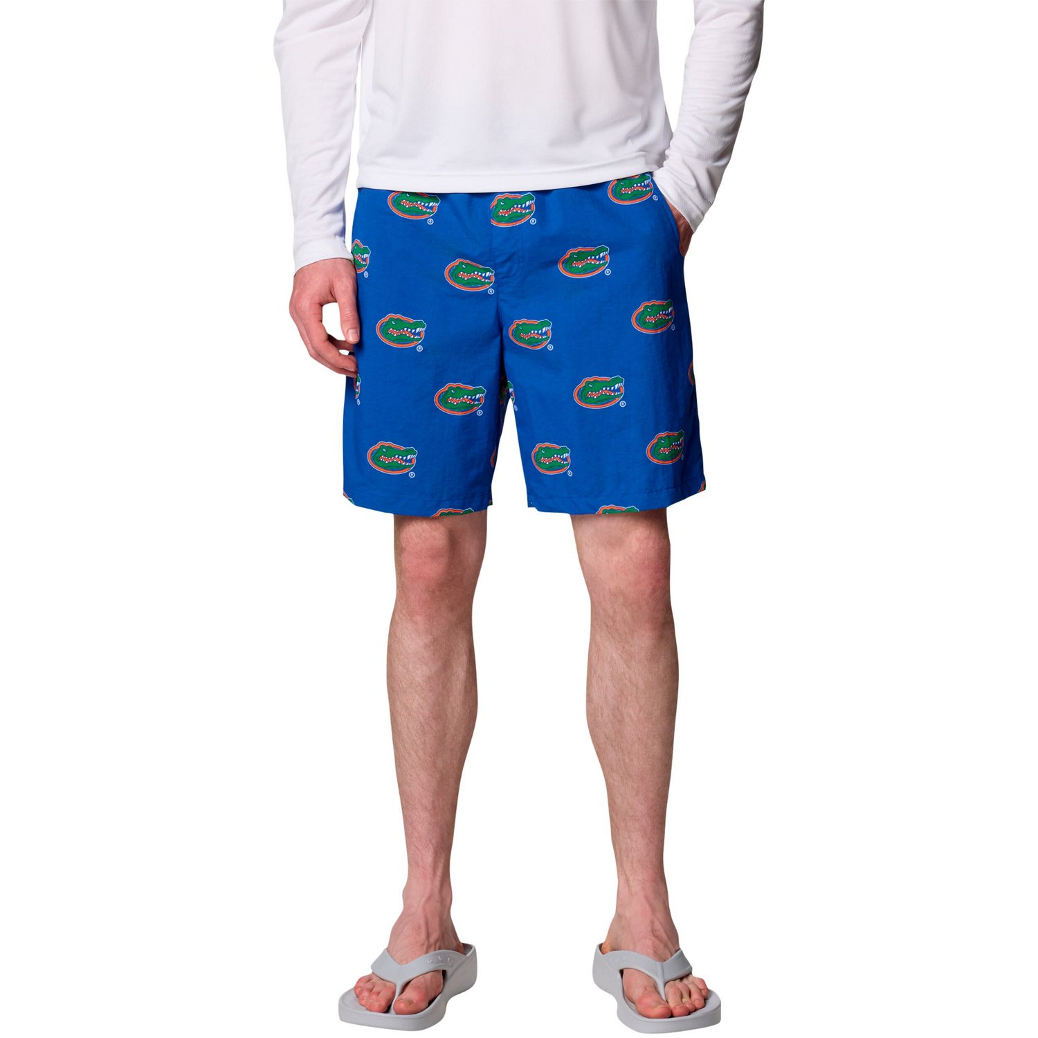 Columbia Florida Gators Big  Tall Backcast Shorts