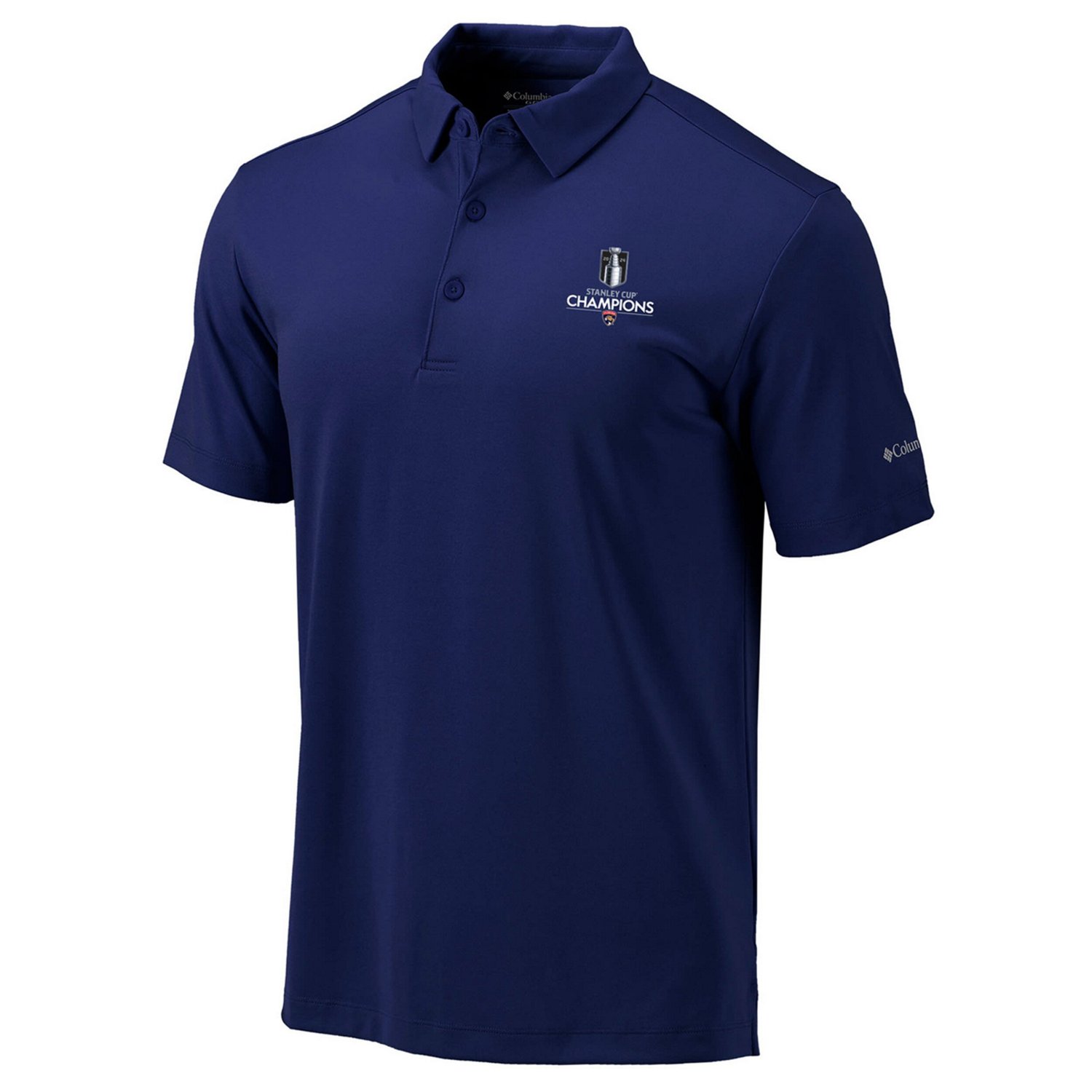 Columbia Florida Panthers 2024 Stanley Cup Champions Drive Omni-Wick Polo - view number 2