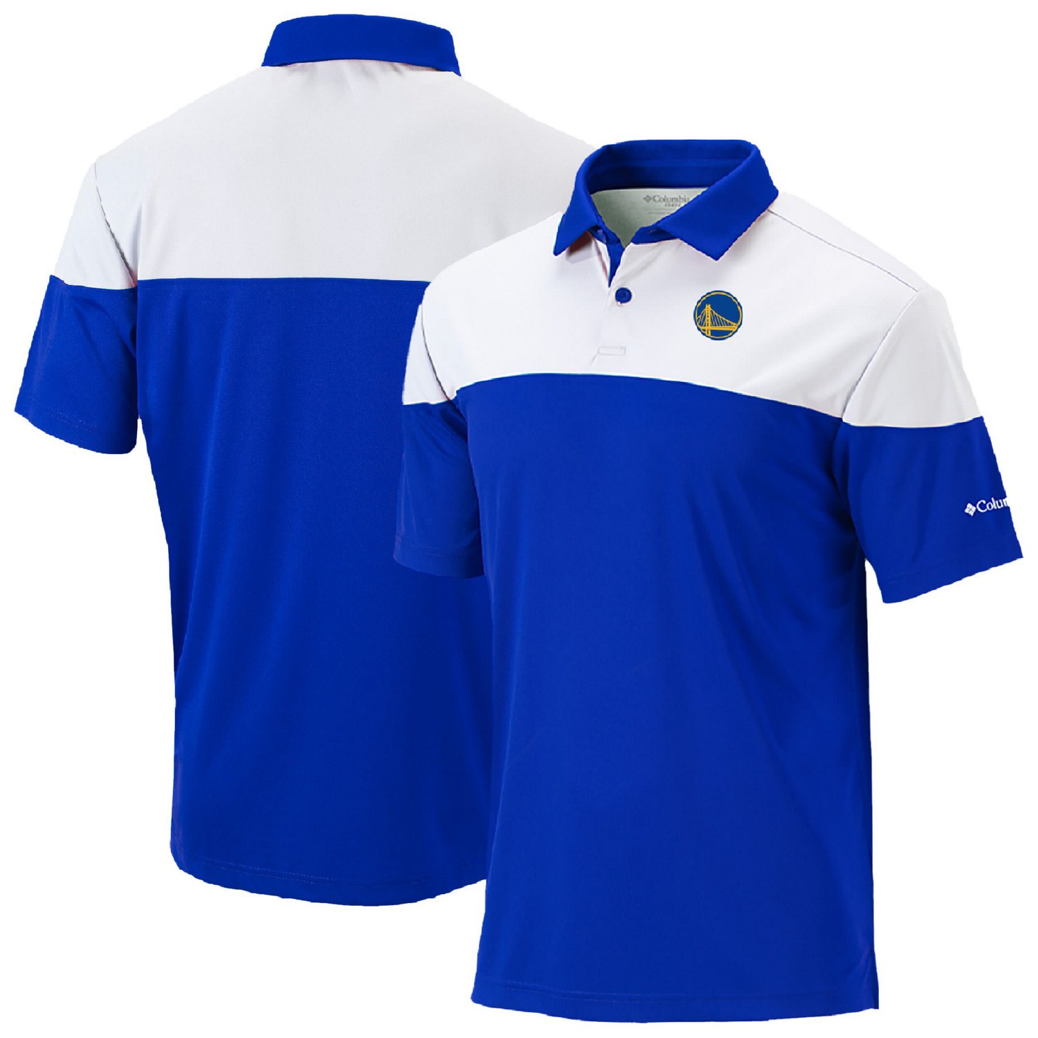 Columbia Golden State Warriors Omni-Wick Best Ball Polo - view number 1
