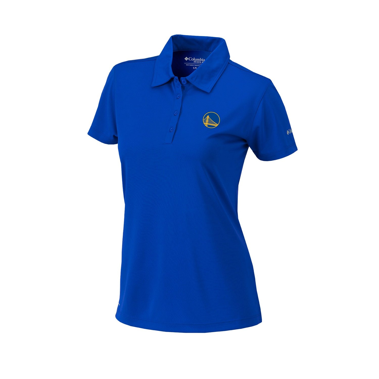 Columbia Golden State Warriors Omni-Wick Birdie Polo - view number 2