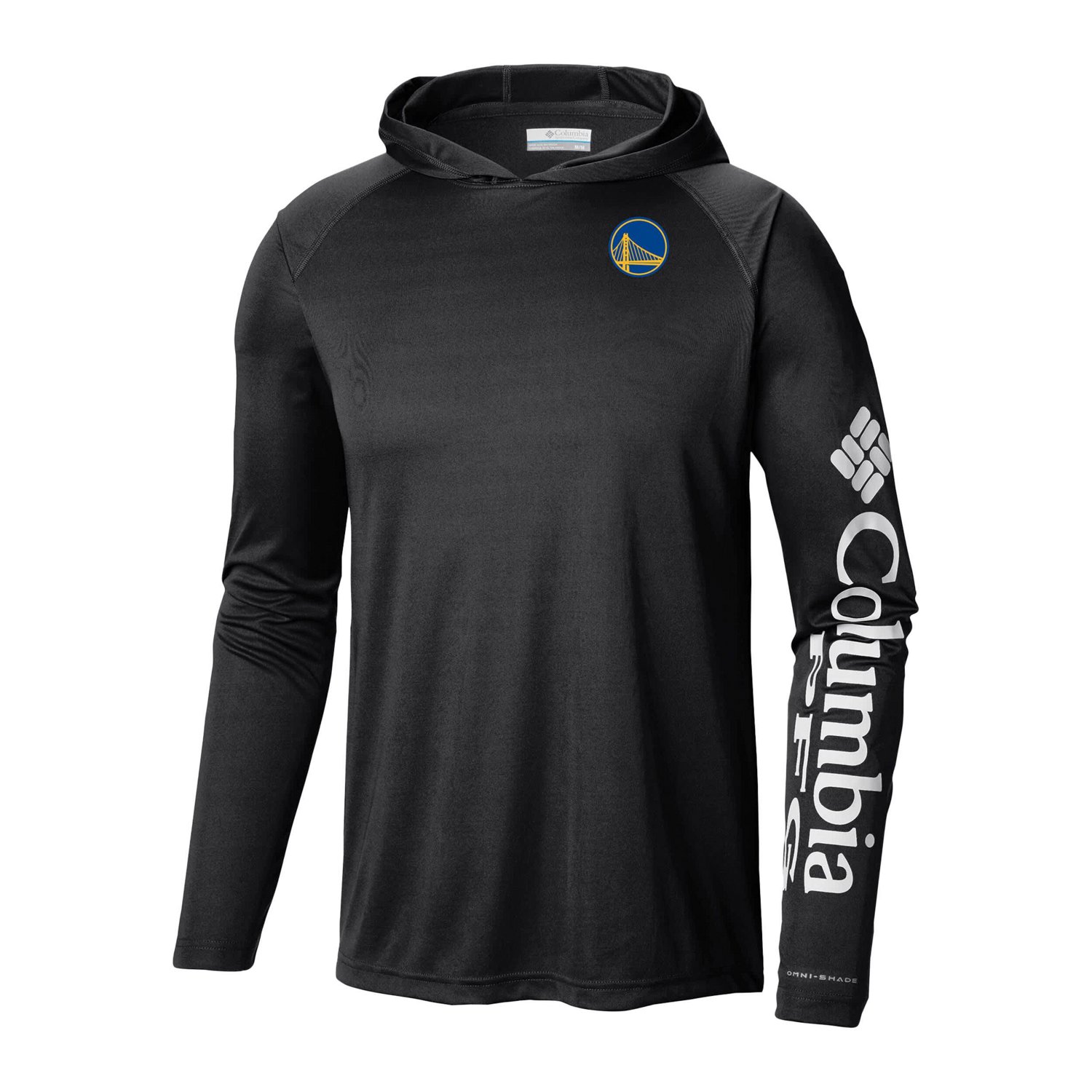 Columbia Golden State Warriors Terminal Tackle Long Sleeve Hoodie T-Shirt                                                        - view number 2