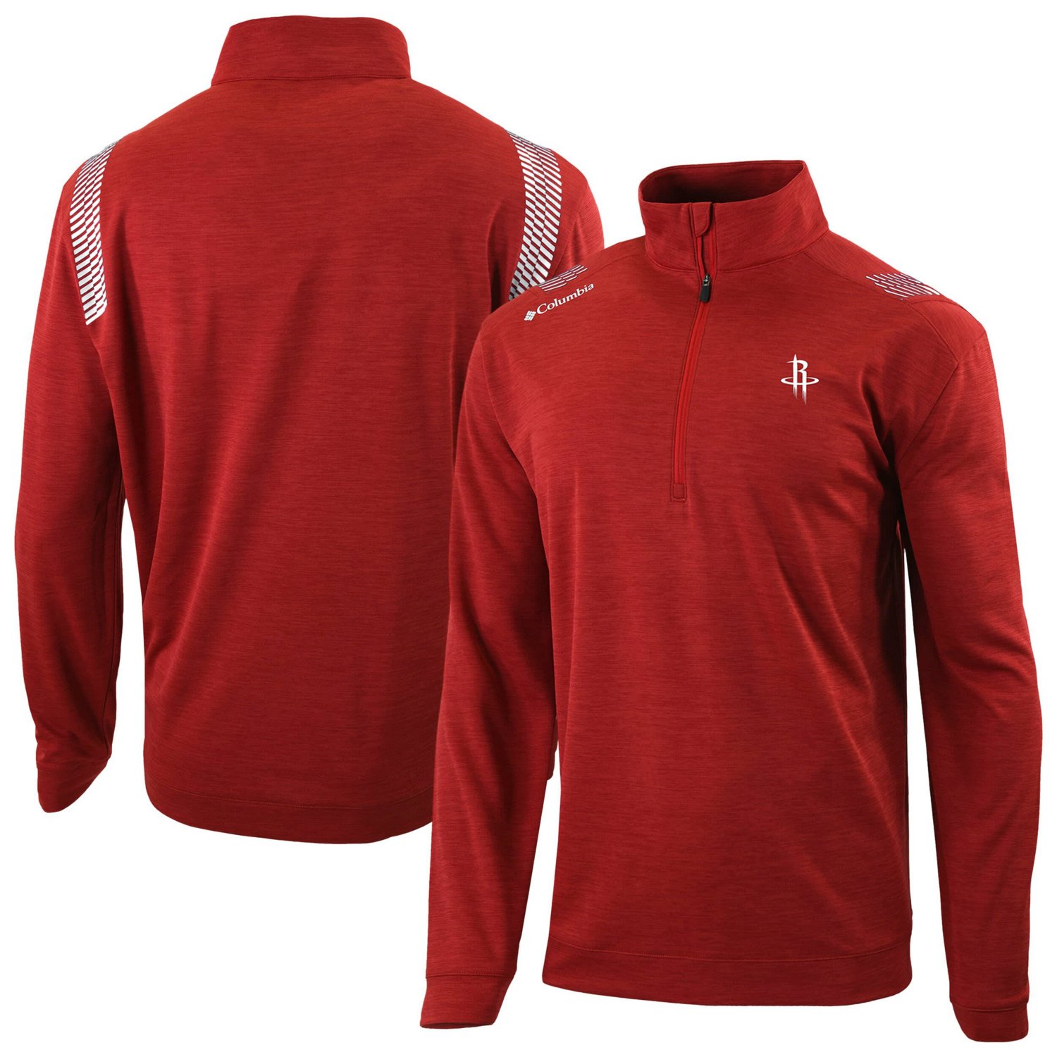 Columbia Houston Rockets Oakland Downs Omni-Wick Quarter-Zip Top