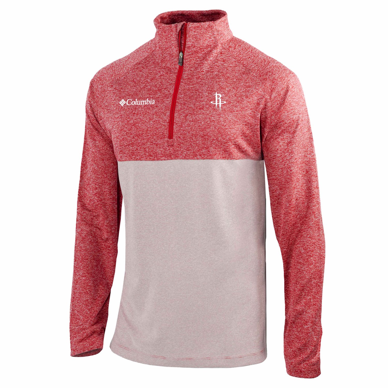 Columbia Houston Rockets Omni-Wick Rockin' It Quarter-Zip Top - view number 2
