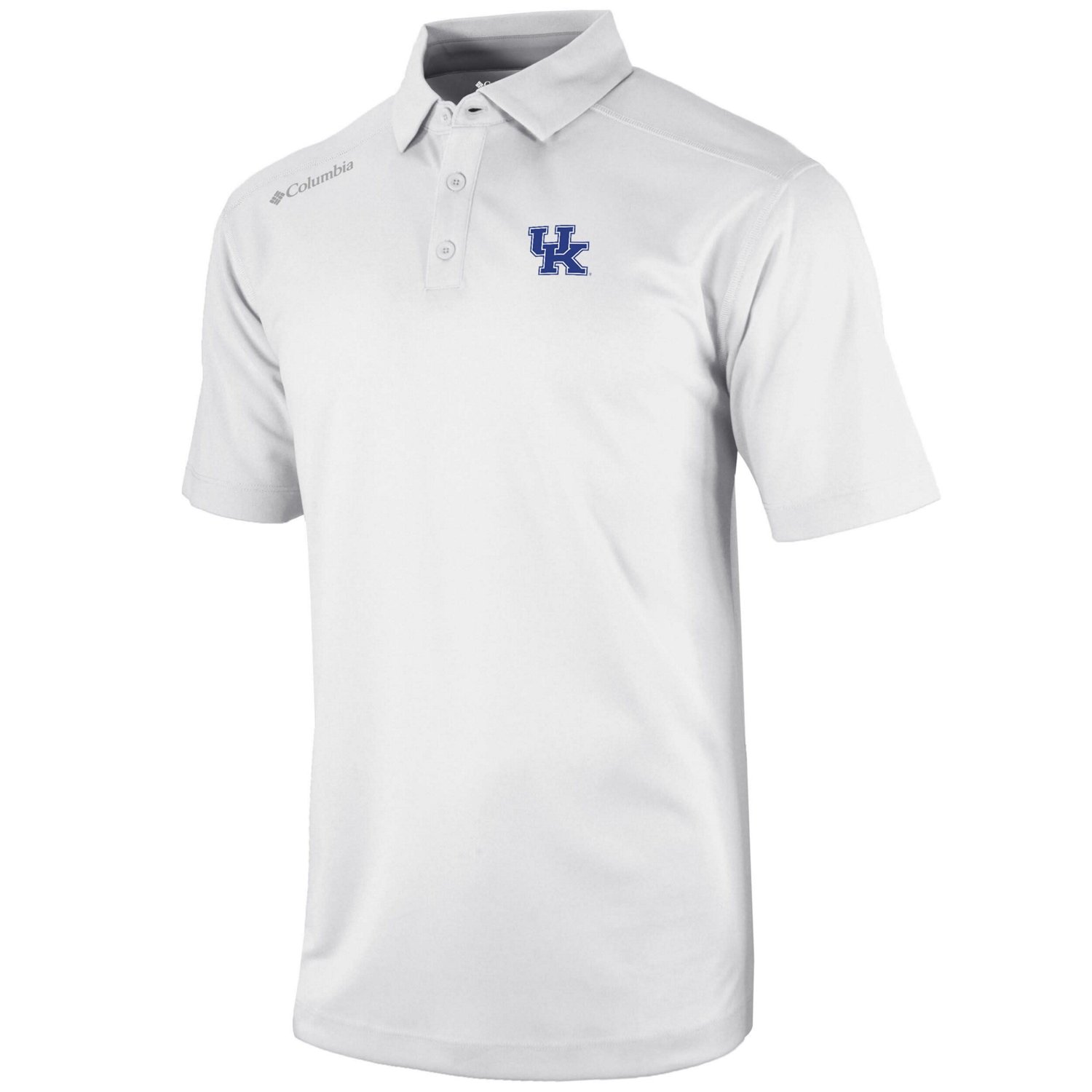 Columbia Kentucky Wildcats Omni-Wick Shotgun Polo                                                                                - view number 2