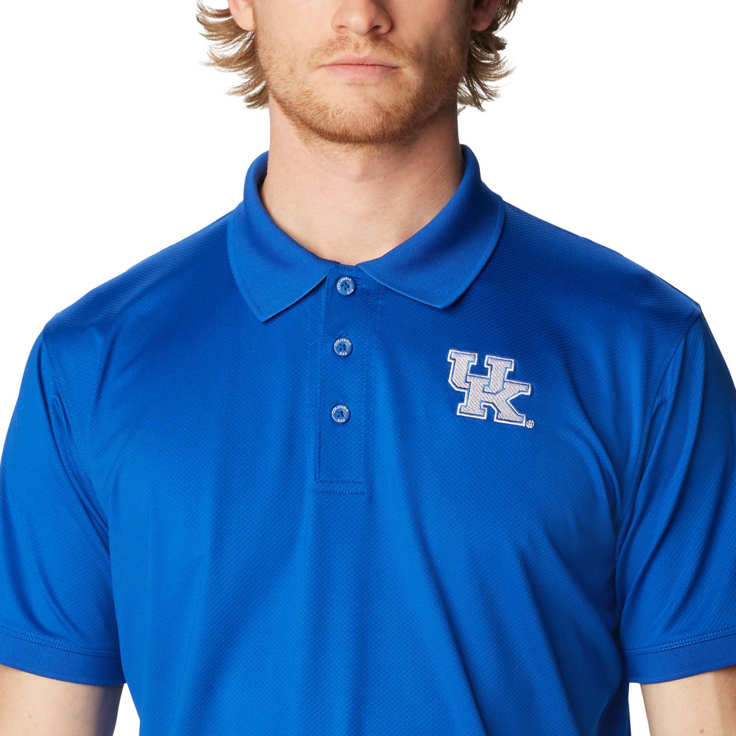 Columbia Kentucky Wildcats PFG Tamiami Omni-Shade Polo                                                                           - view number 3