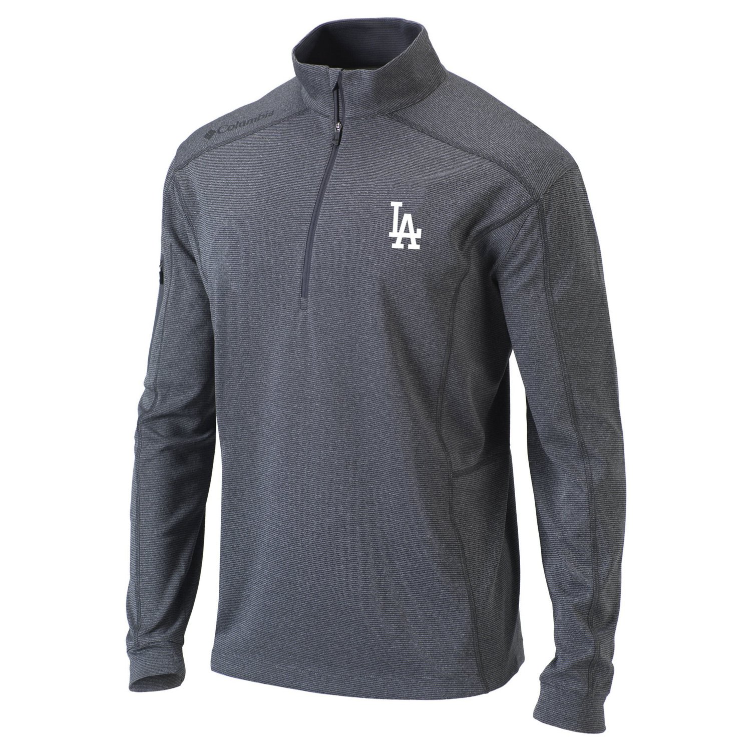 Columbia Los Angeles Dodgers Omni-Wick Shotgun Quarter-Zip Pullover Top                                                          - view number 2